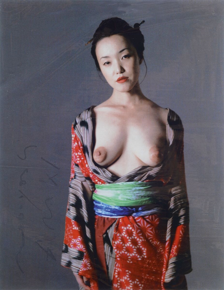 Japanese women kimono nude