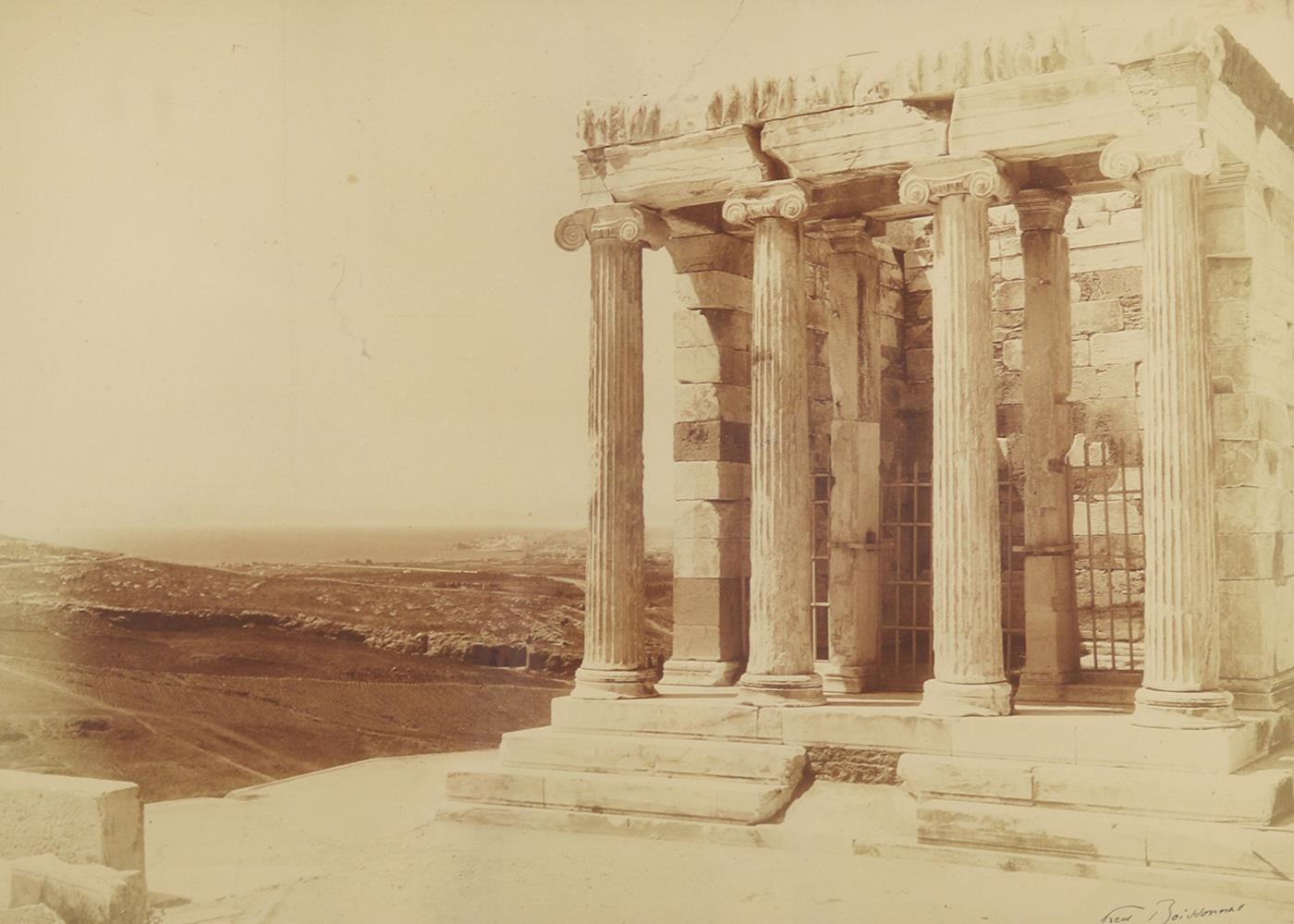 Frédéric Boissonnas | Der Tempel der Athena Nike Tempel Nike (Circa 1905) | MutualArt