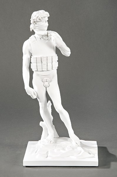 Banksy | Bulletproof David (2017) | MutualArt
