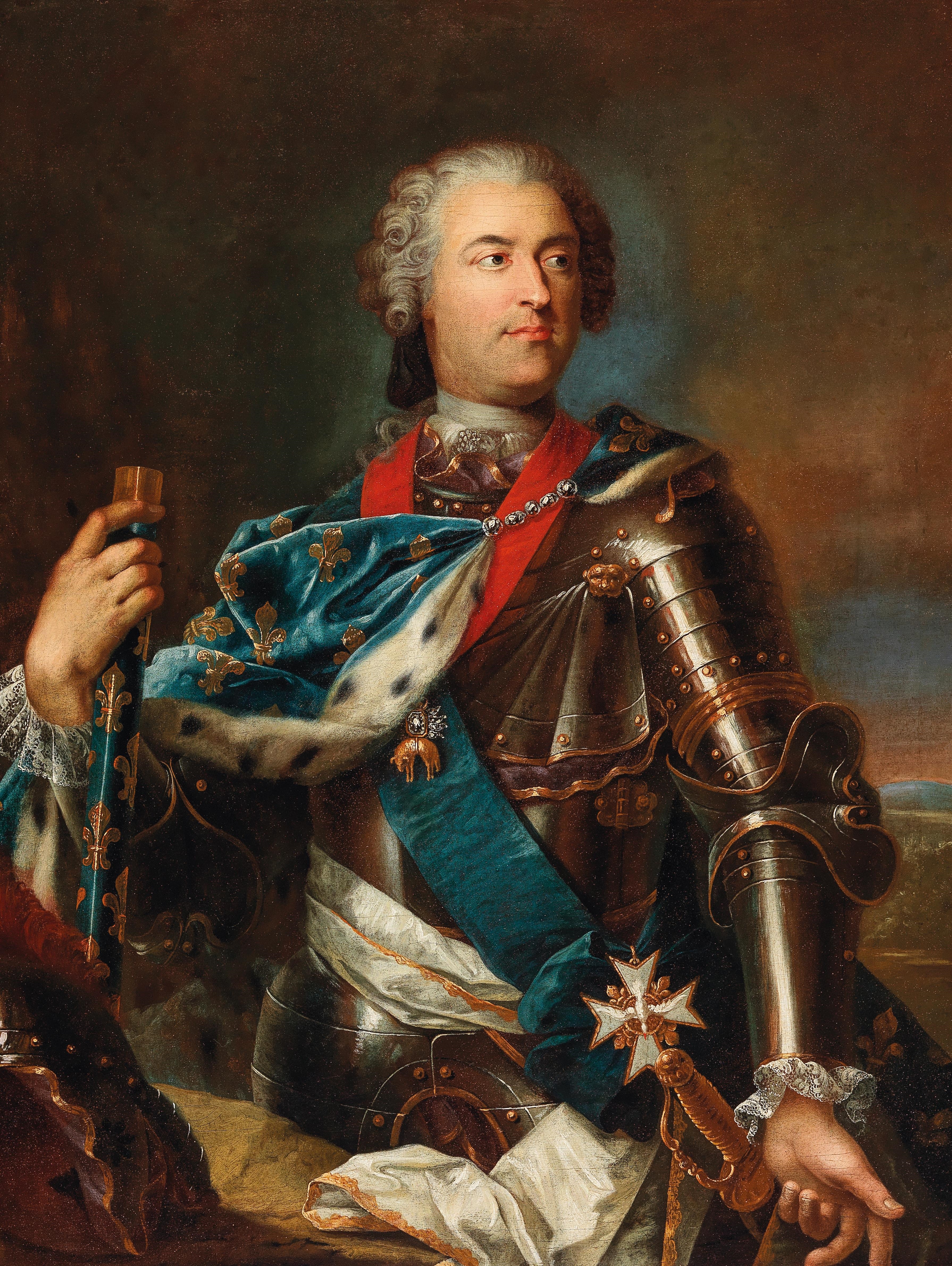 Portrait of a Man in Armour (Possibly Louis Xiii, King of France