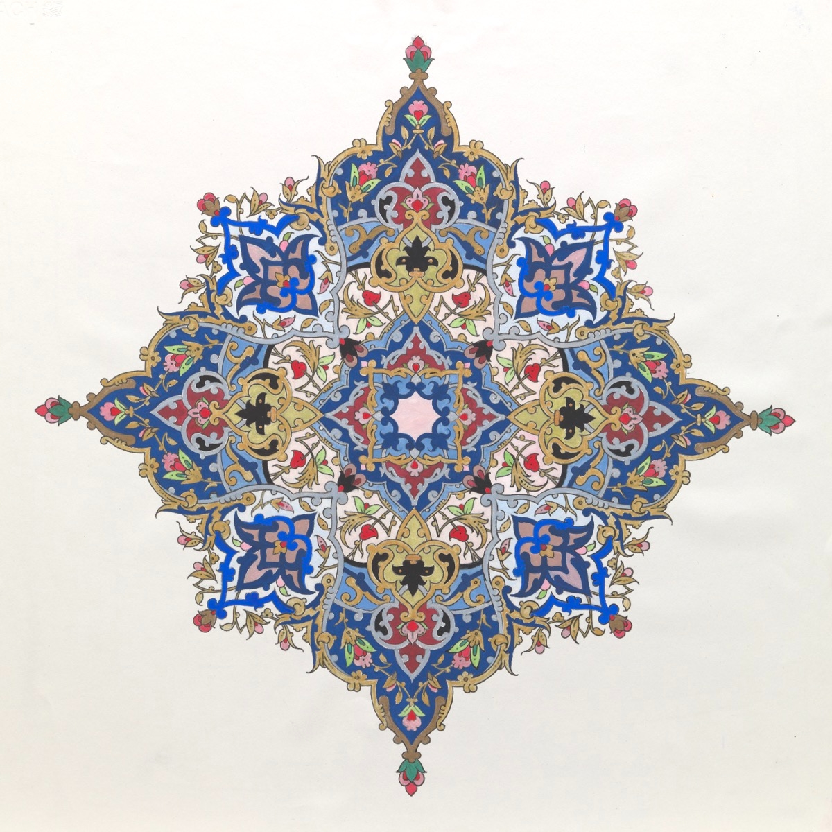 Nahid Dehqan | Persian Safavid Style Tazhib Illumination