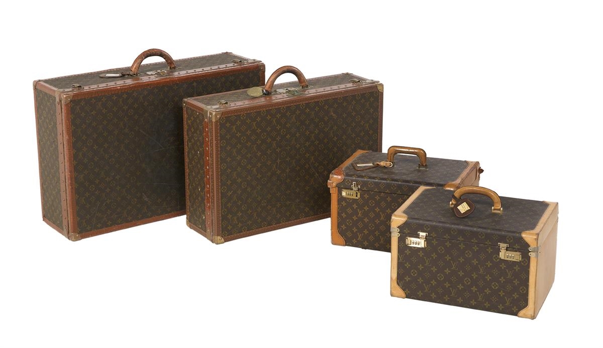 Sold at Auction: 4 Vintage Louis Vuitton 2 Handle Carrying Bags