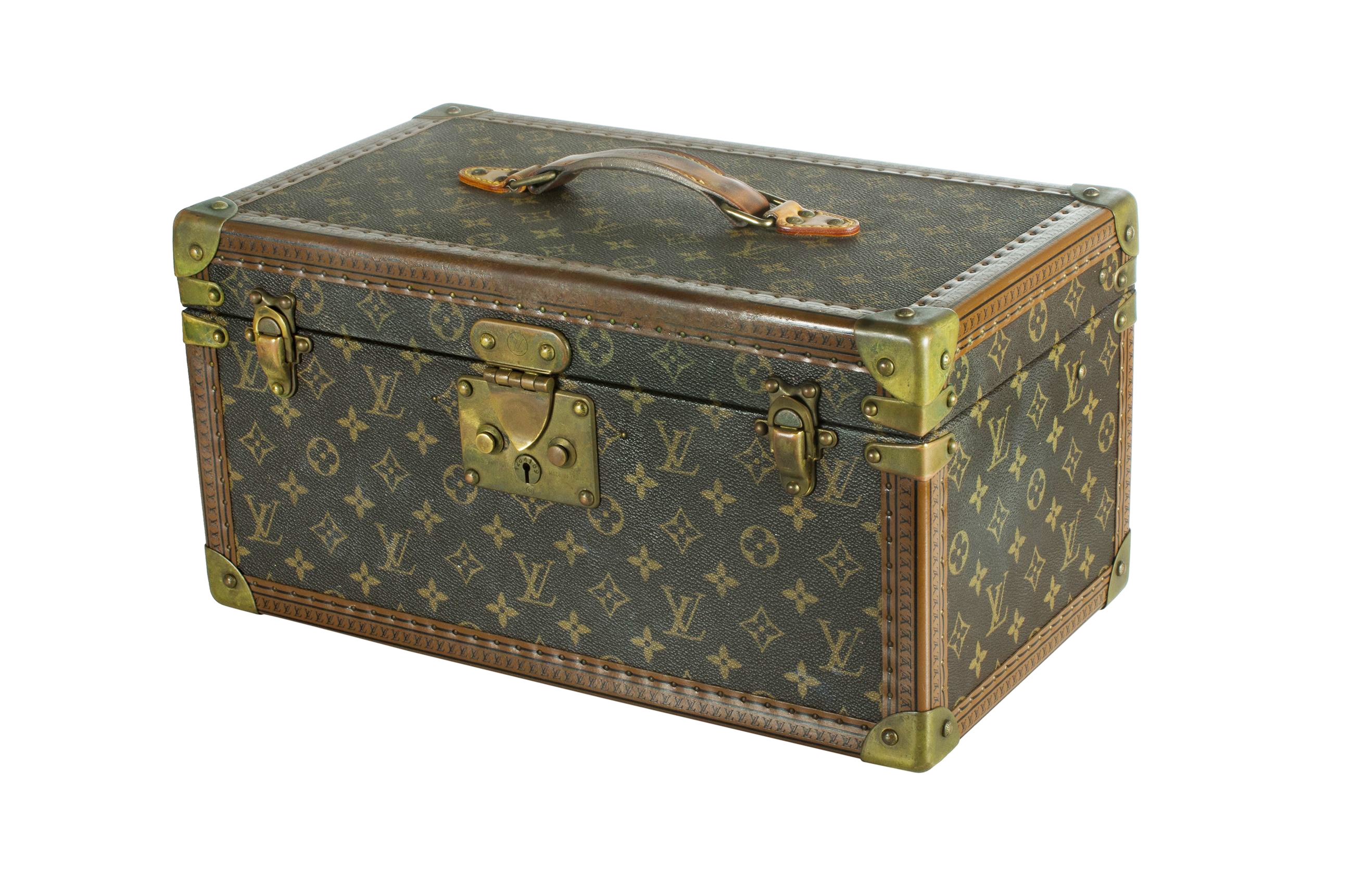 Bonhams : A Vintage Louis Vuitton Hardsided Trunk