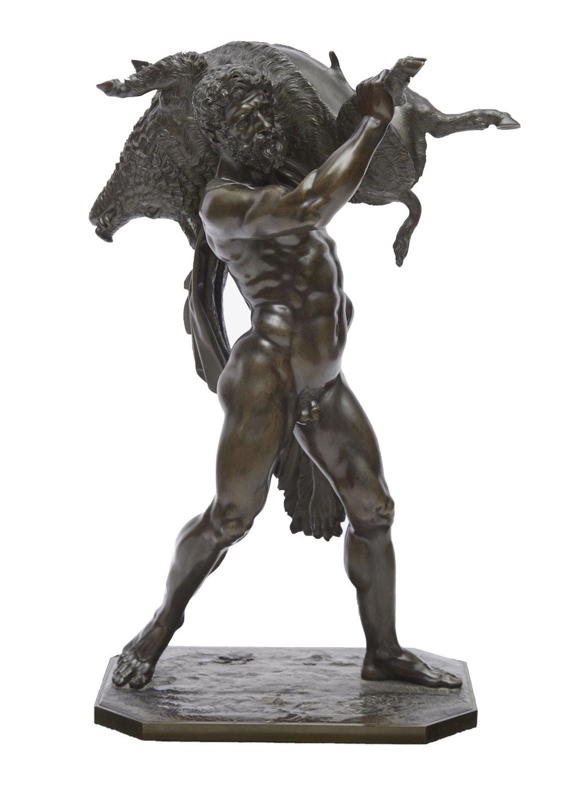 Peter Francis Chenu Hercule Et Le Sanglier D Erymanthe 11 Mutualart