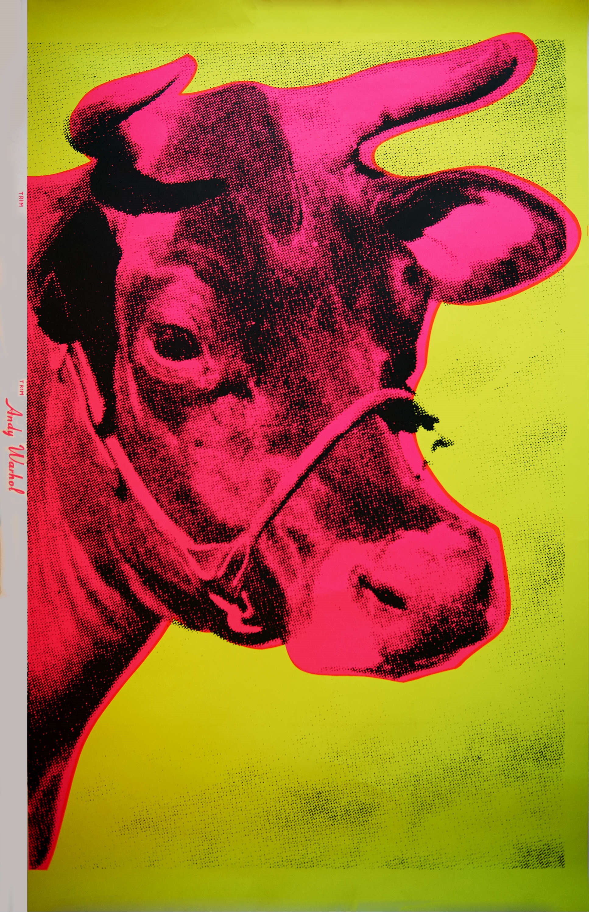 Andy Warhol Cow Wallpaper 1966 Mutualart