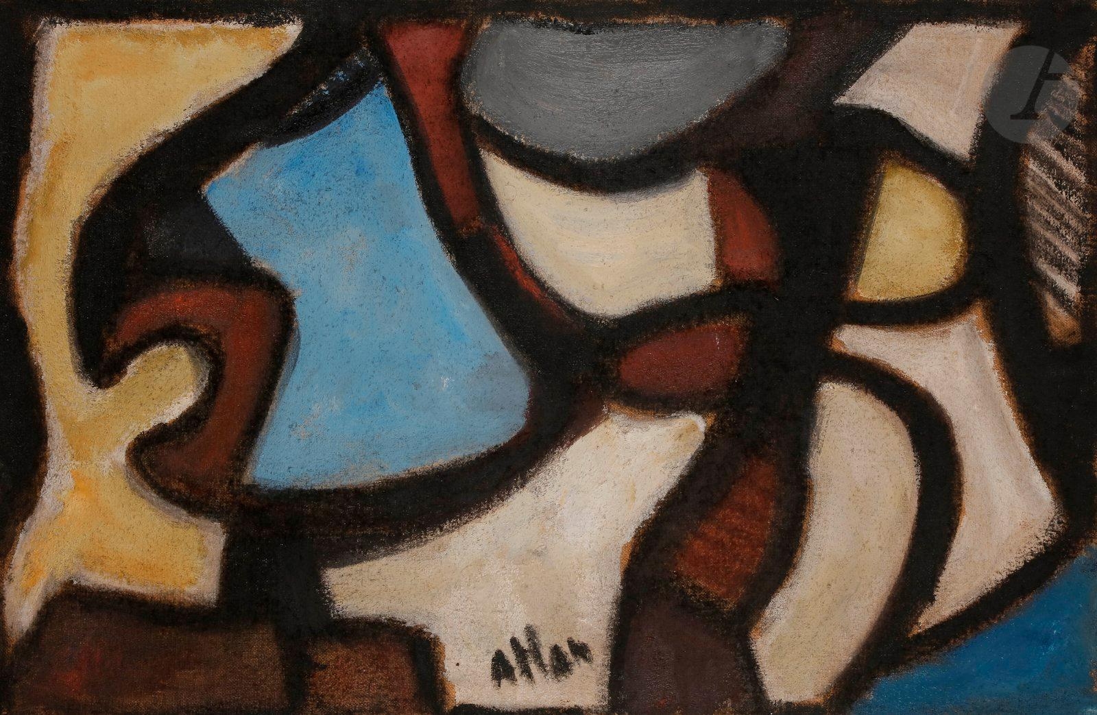 Jean-Michel Atlan | Composition (ca. 1957) | MutualArt