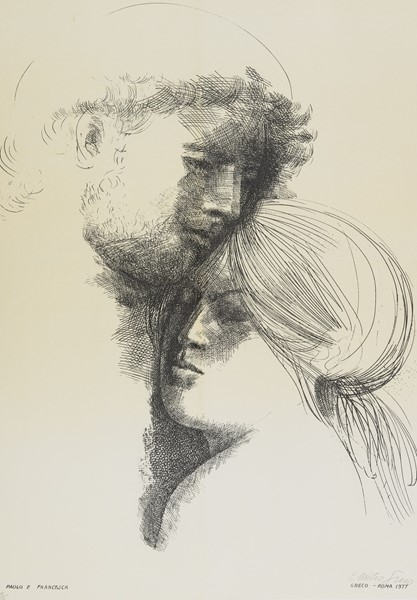 Emilio Greco, Paolo e Francesca (1977)