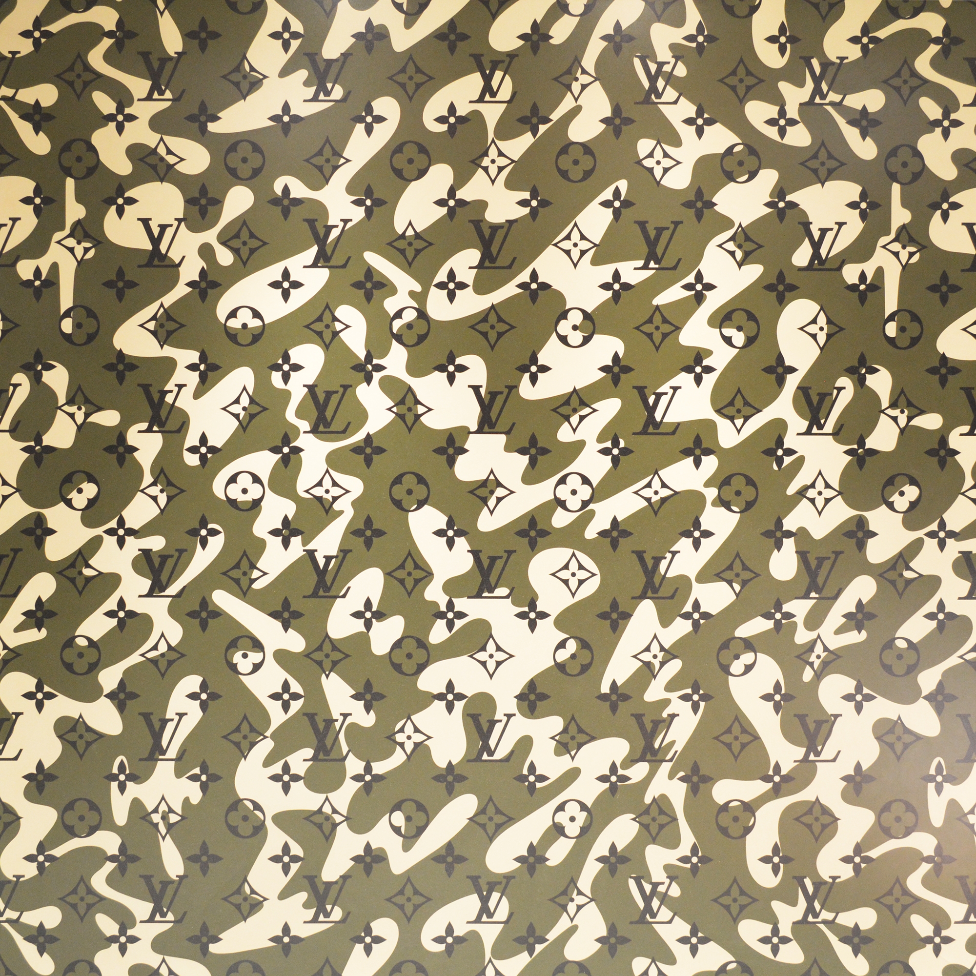 Takashi Murakami X Louis Vuitton. Monogramouflage, 2008. Print in