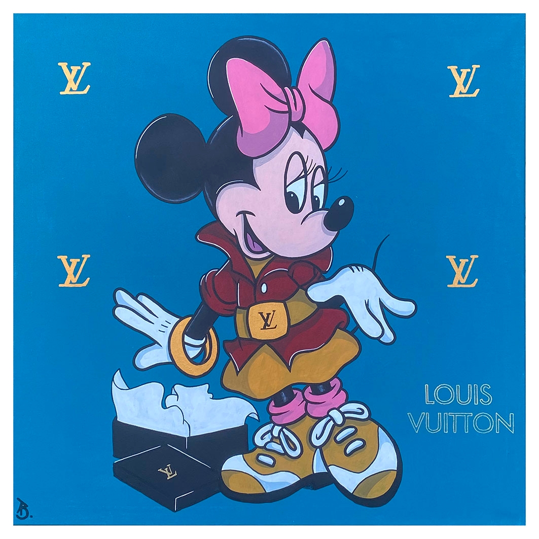 Minnie, Minnie Mouse, Minnie Louis Vuitton, Lv, Louis Vuitton