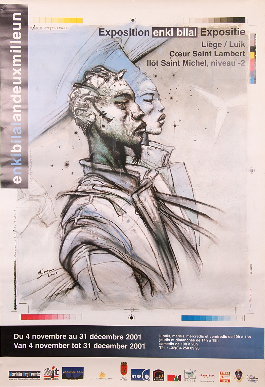Enki Bilal Enkibilalandeuxmilleun アート作品集 Enki Bilal Enkibilalandeuxmilleun アート作品集