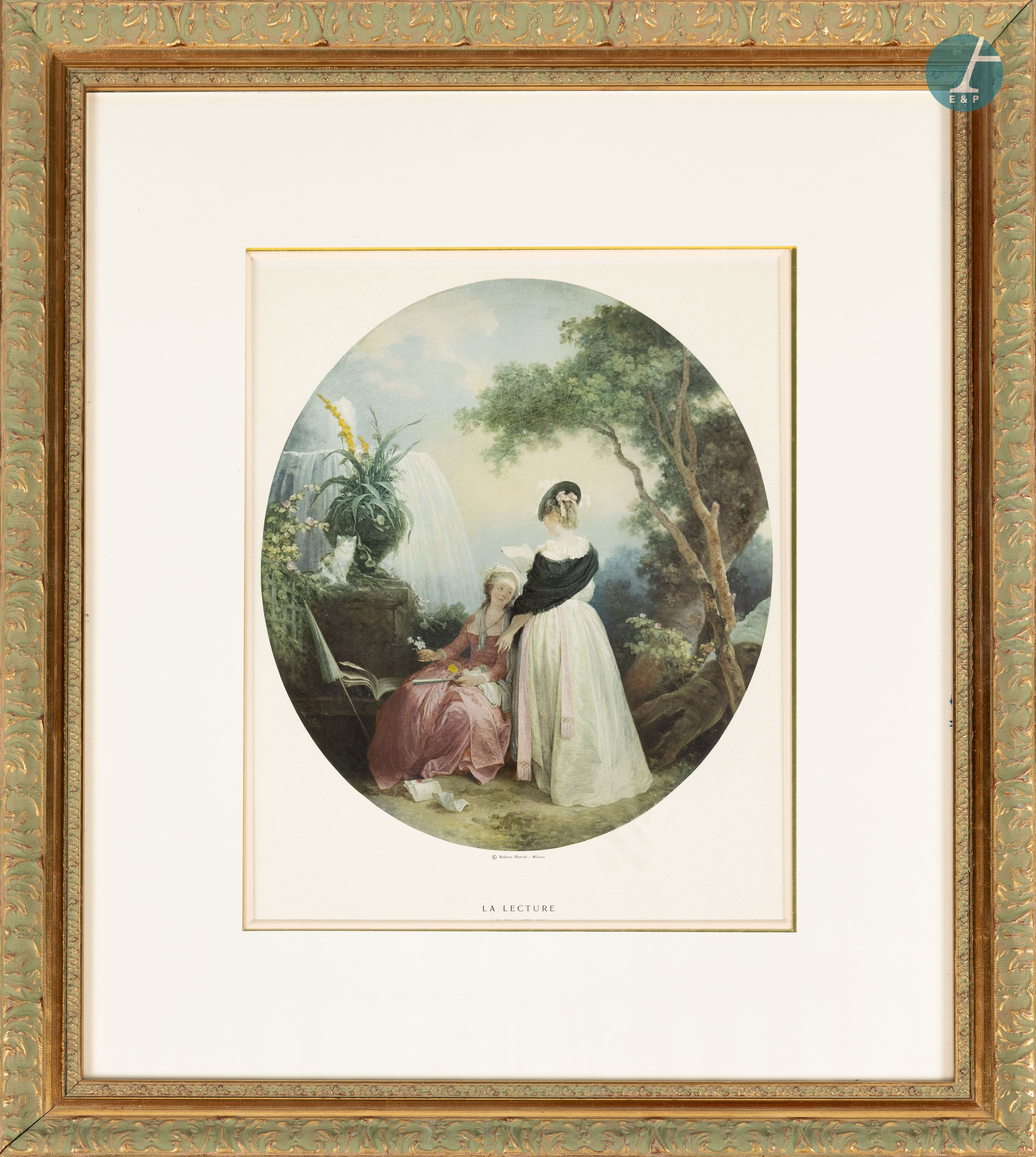 Hilaire Jean Baptiste La Lecture And La Lecon De Musique Mutualart