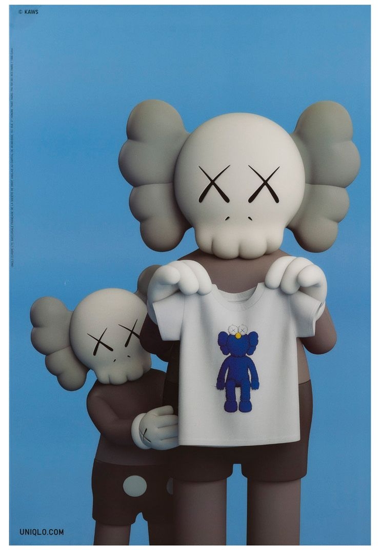 kaws holding shirt