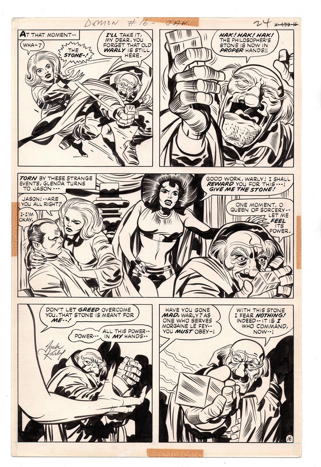 Jack Kirby | DEMON NO. 16 (PAGE 24) (1974) | MutualArt
