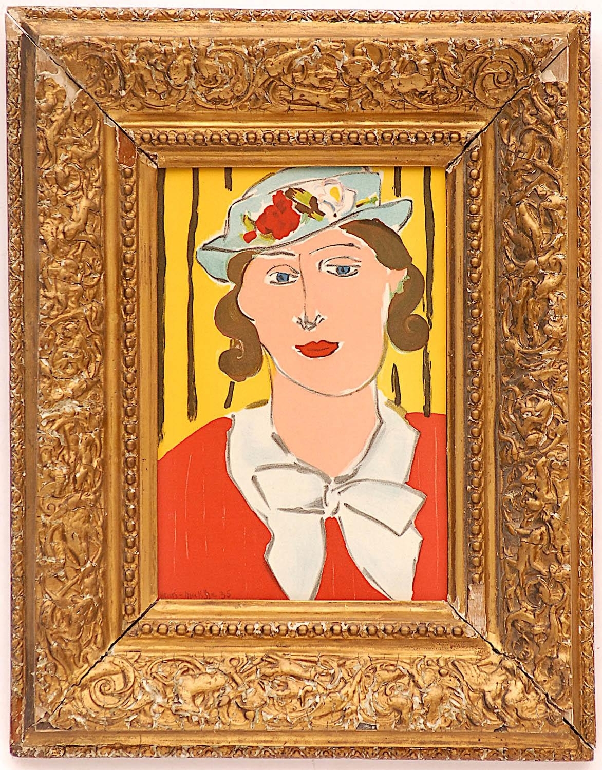 Tableau Femme au chapeau de Matisse - Tableaux/Reproductions de tableaux -  GALERIE GLACIS