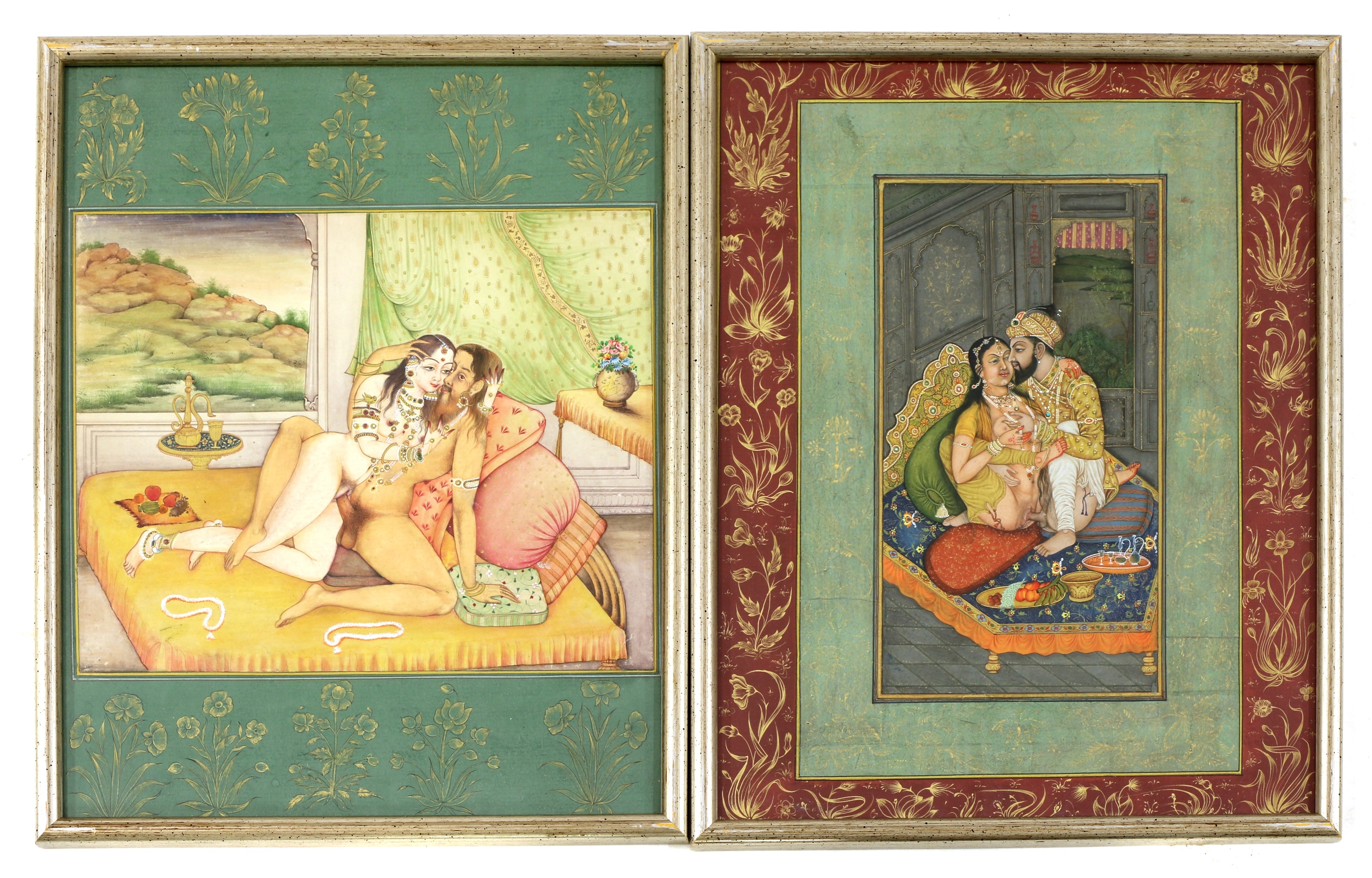 Indian School, 19th Century | INDIAN EROTIC GOUACHES | MutualArt