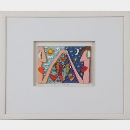 James Rizzi | Love is in the air (1989) | MutualArt