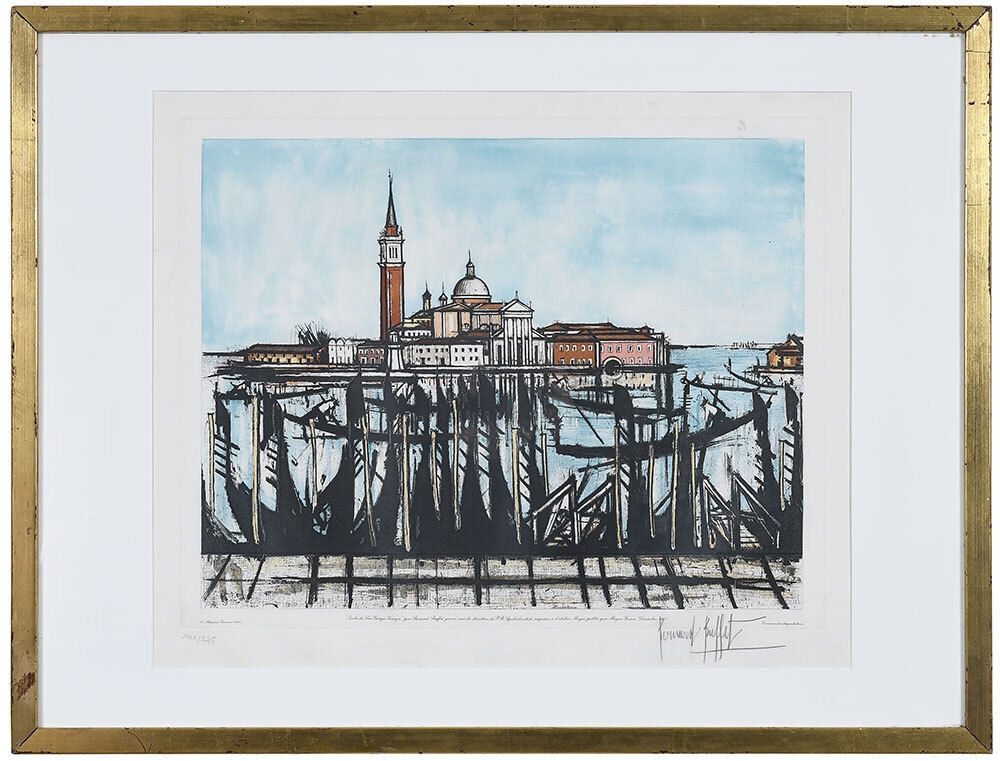 Bernard Buffet | Isola di San Giorgio (1984) | MutualArt 