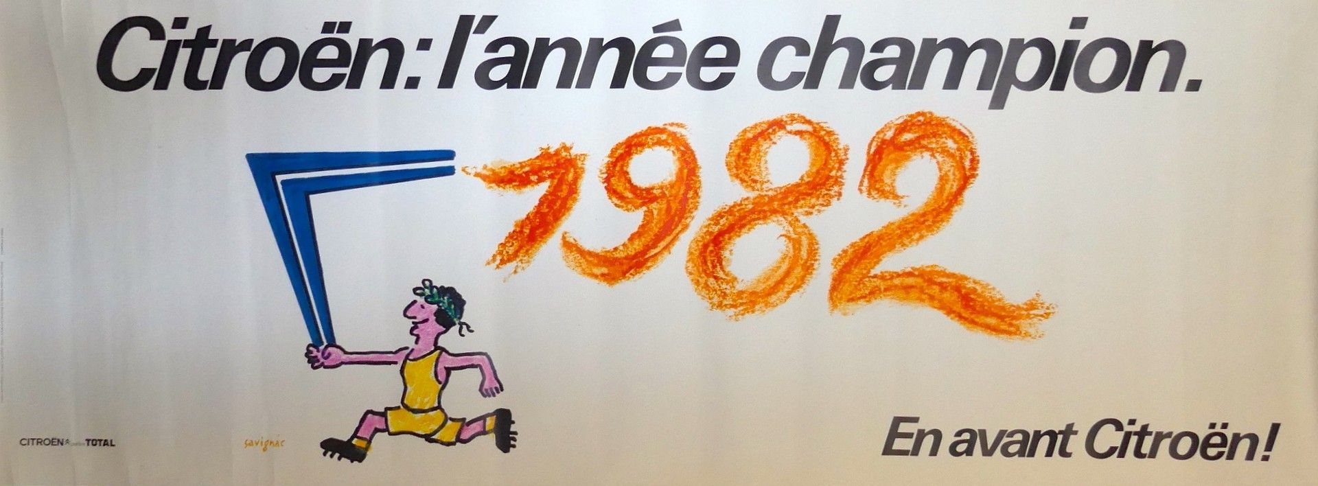 Raymond Savignac | CITROËN : L'ANNÉE CHAMPION (1982) | MutualArt