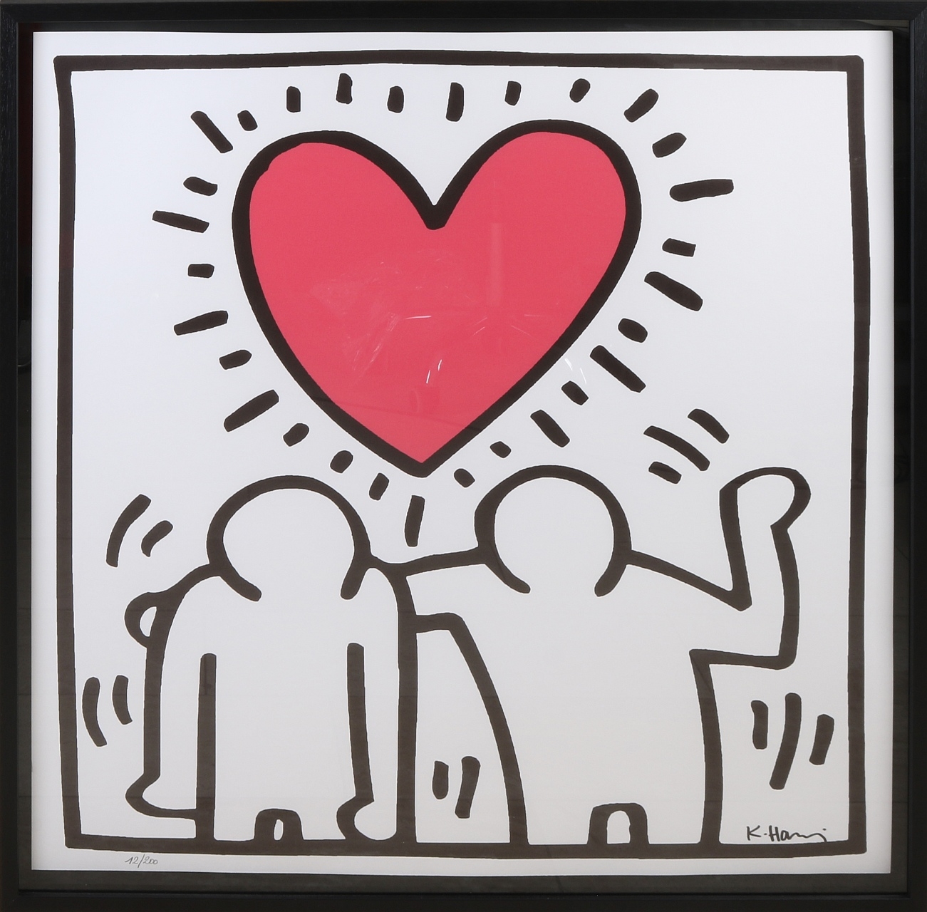 Keith Haring | figuren met hart |