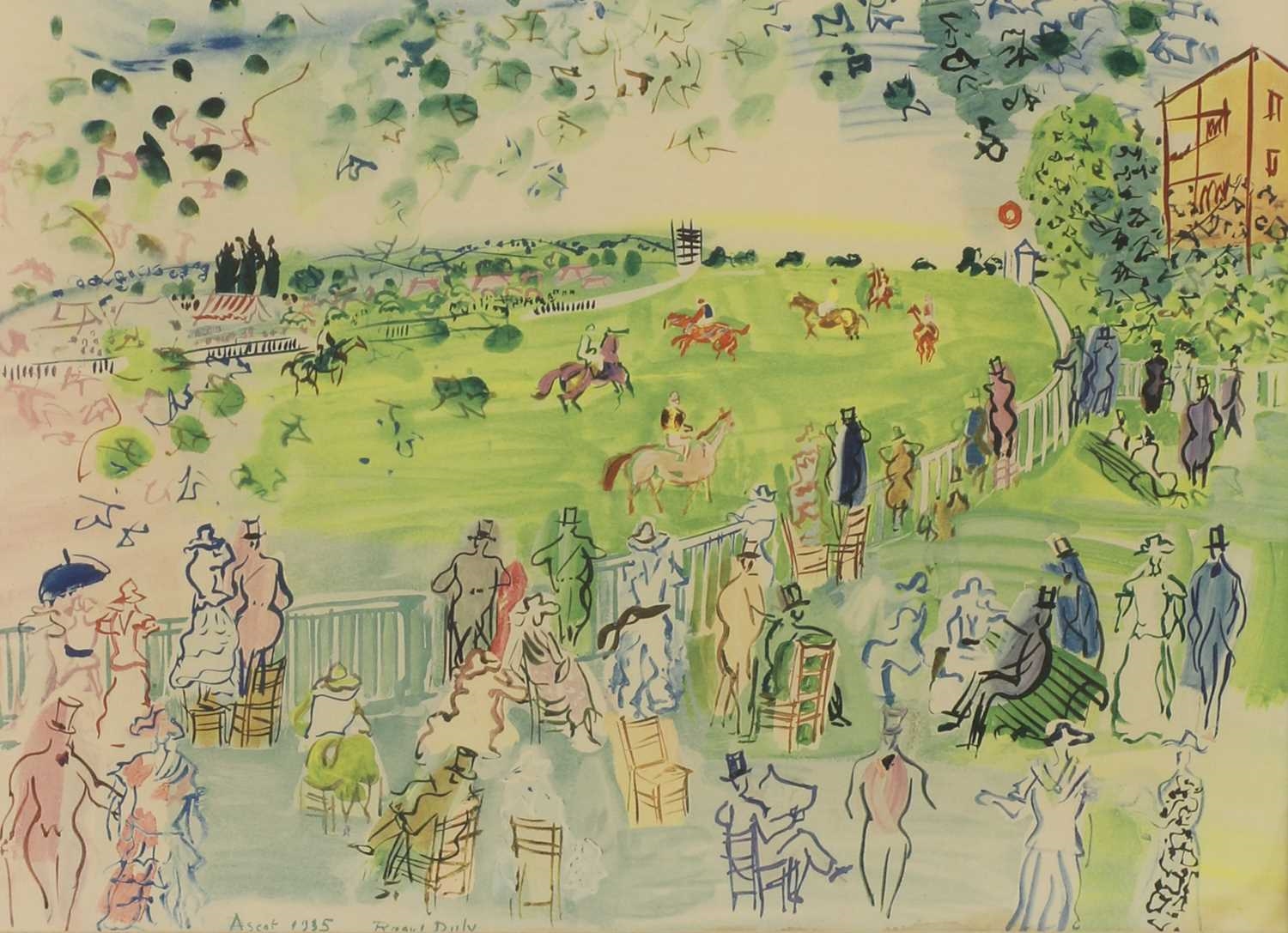 Raoul Dufy | Ascot 1935 (1935) | MutualArt