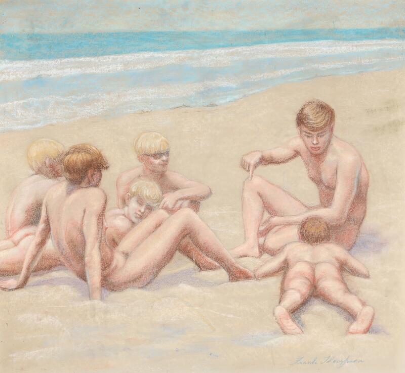 nude wife beach boys