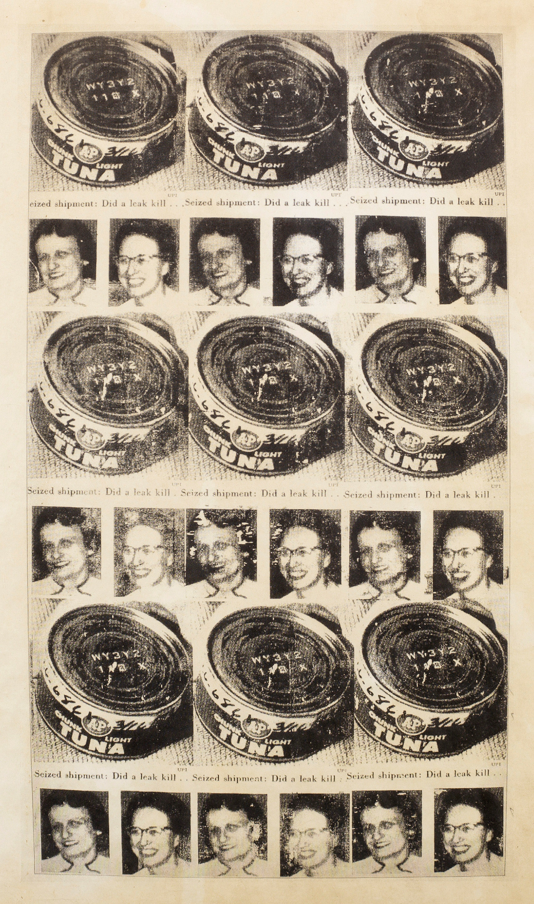 コレクション ANDY WARHOL KYOTO Tunafish Disaster Andy Warhol | Tunafish Disaster (1963) | MutualArt