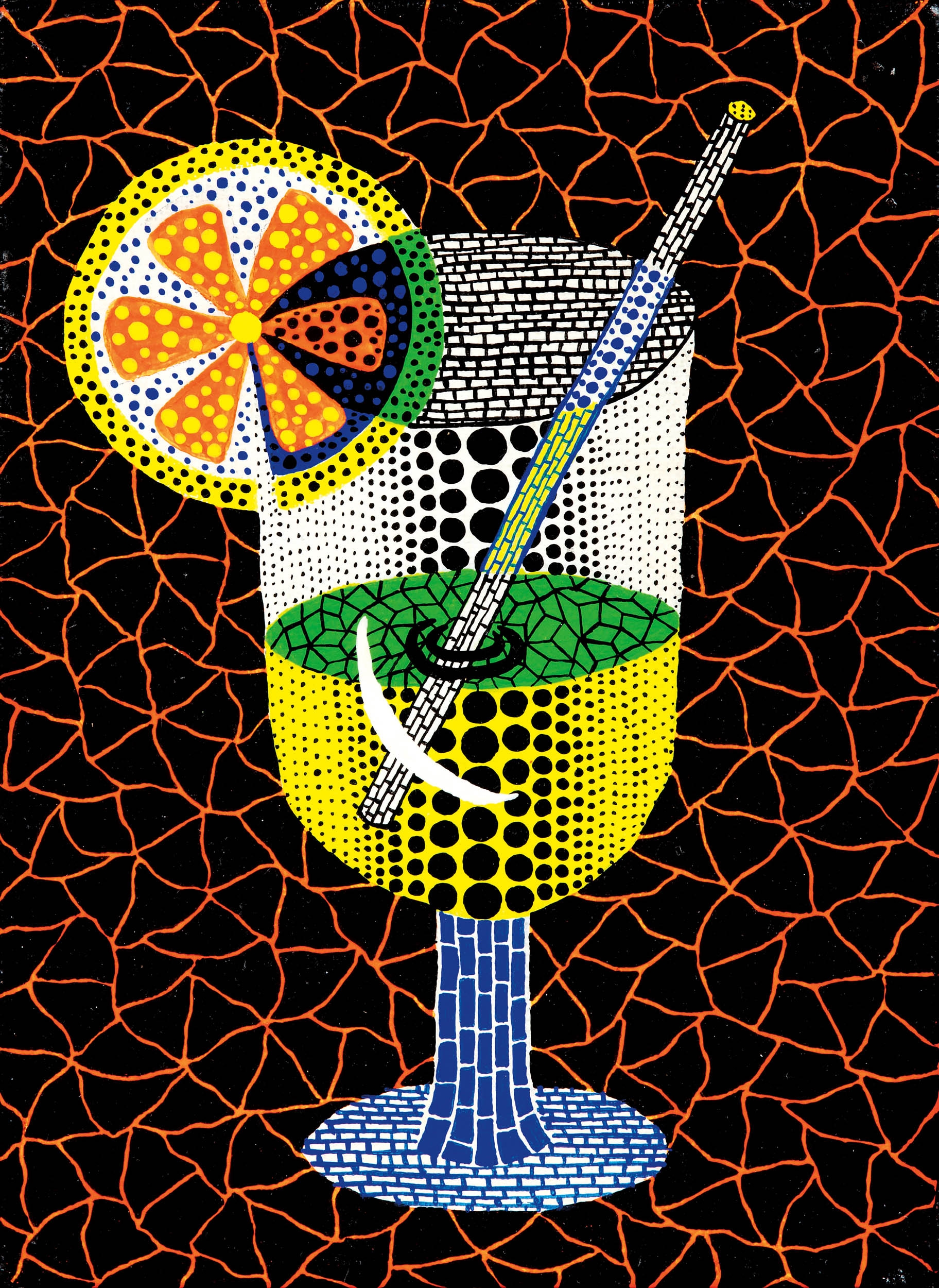 Yayoi Kusama | Lemon Squash (1990) | MutualArt