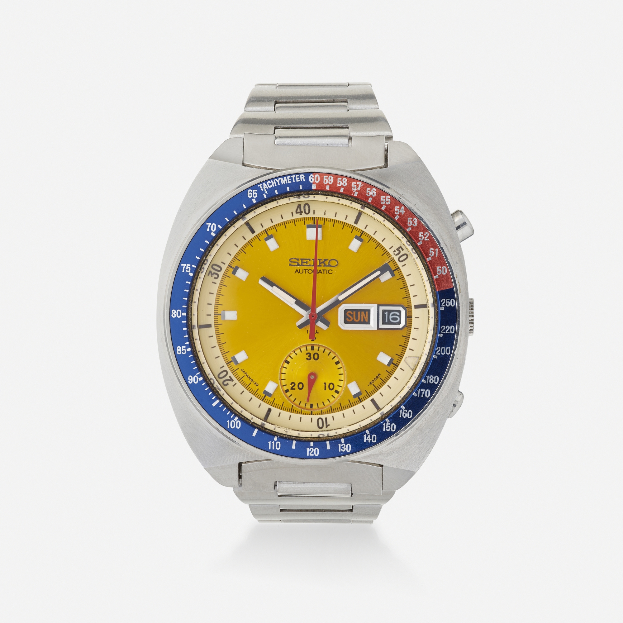 Seiko Okuhara | 'Pogue' chronograph wristwatch, Ref. 6139-6009R | MutualArt