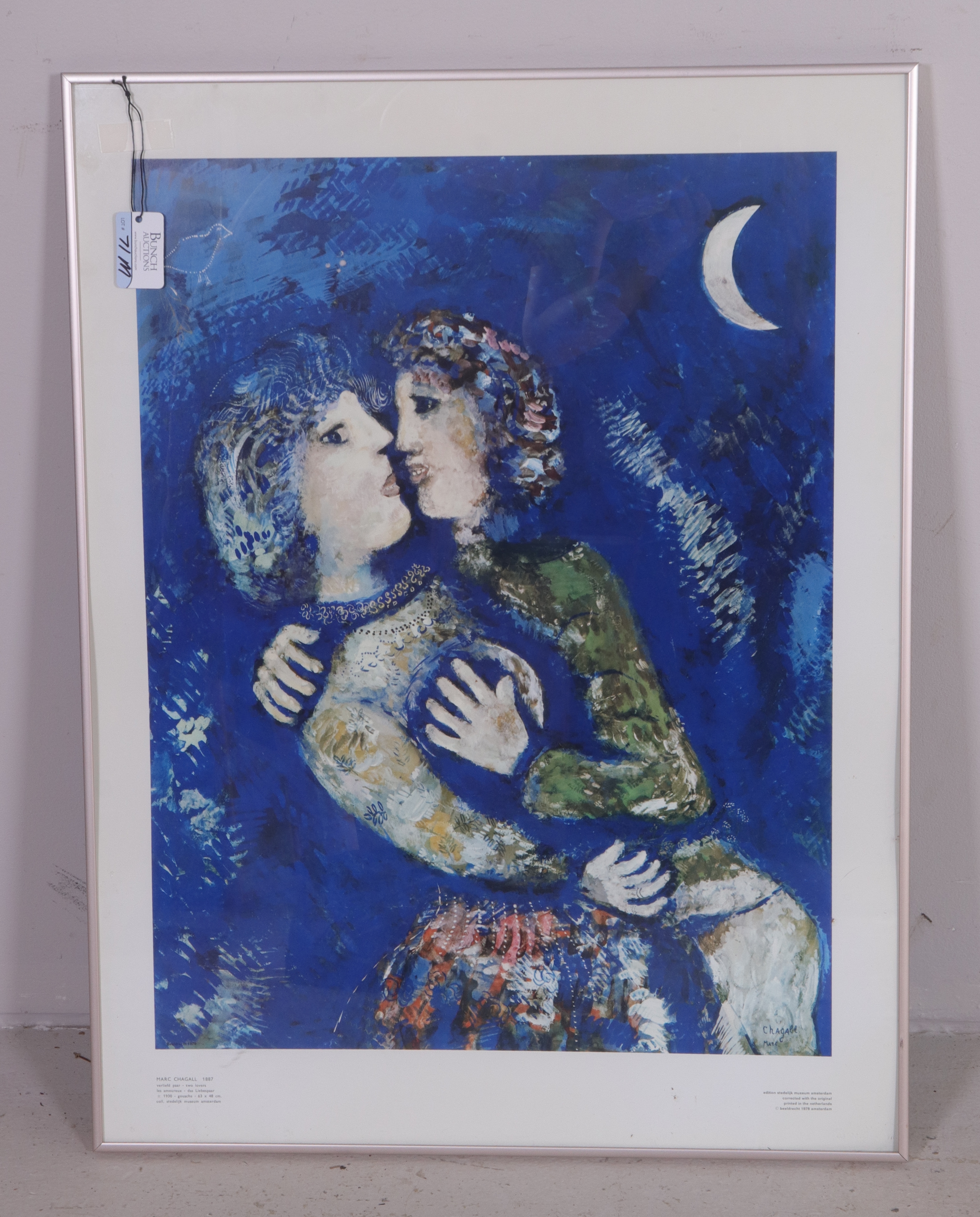 marc chagall the lovers