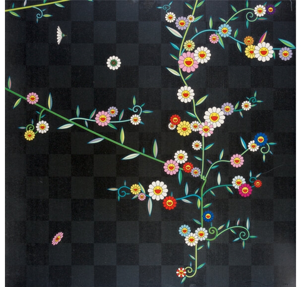Takashi Murakami Cosmos Wallpaper (2.5 Ft Section)