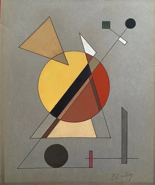 El Lissitzky | Composition | MutualArt