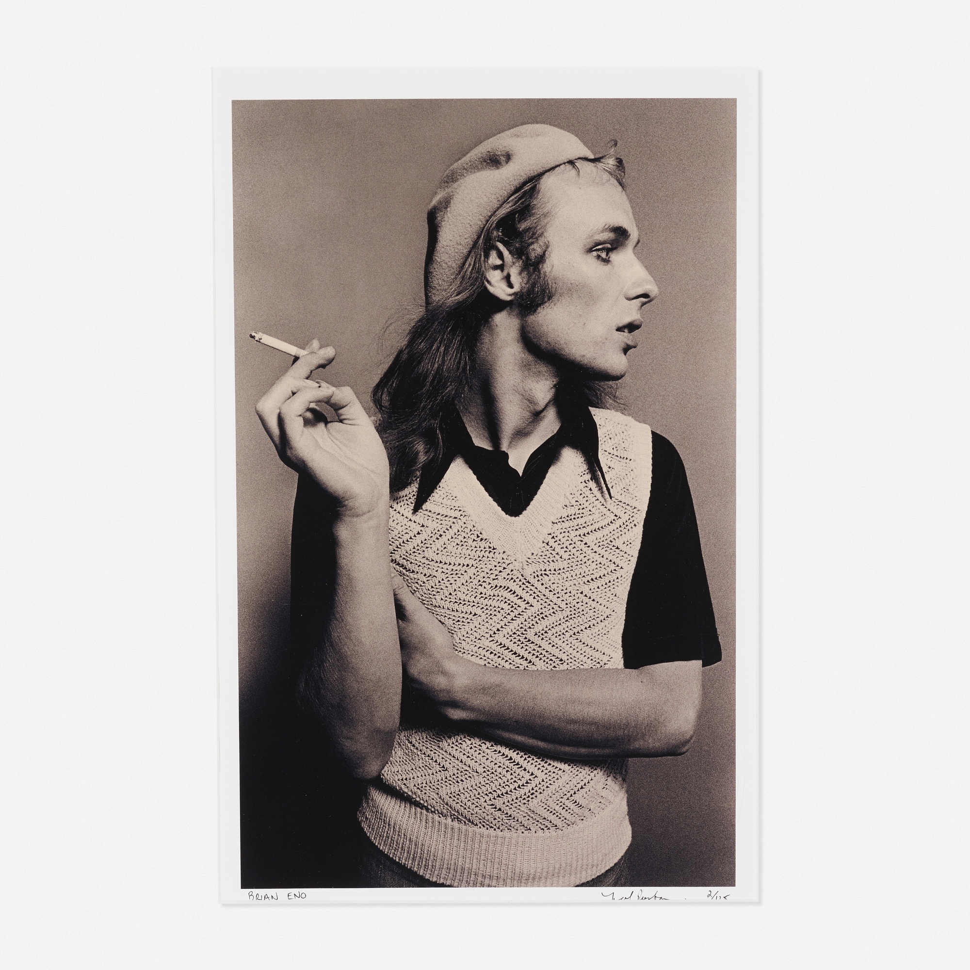 Neal Preston | Brian Eno (1974) | MutualArt