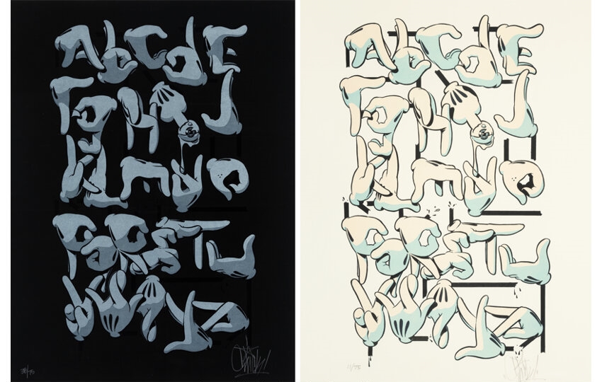 OG Slick | Hand Alphabet (2015) | MutualArt