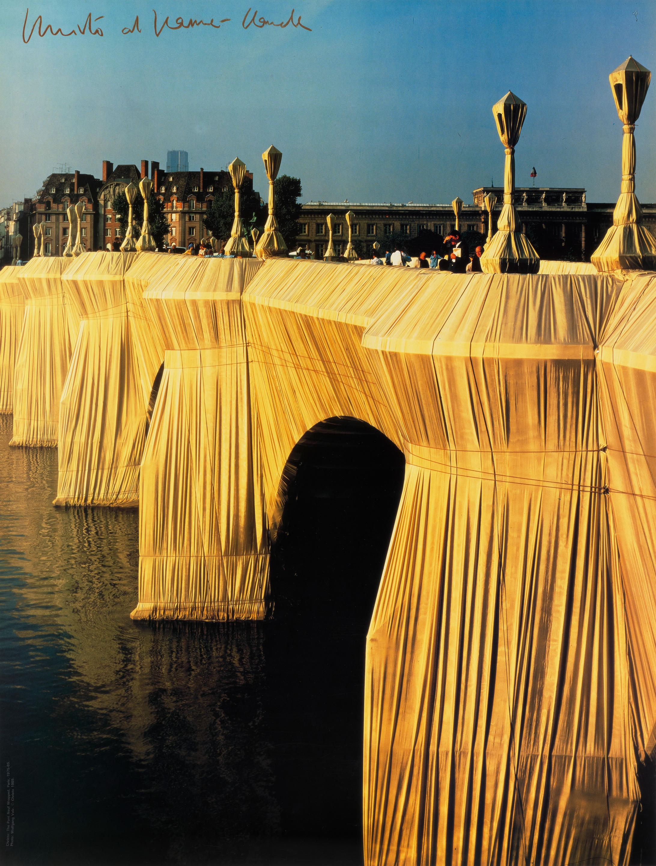 ユトリロ Pont Neuf Paris リトグラフ 限定197 フランス Christo | The Pont Neuf Wrapped, Paris, 1975-85, 1985 (1975 - 1985