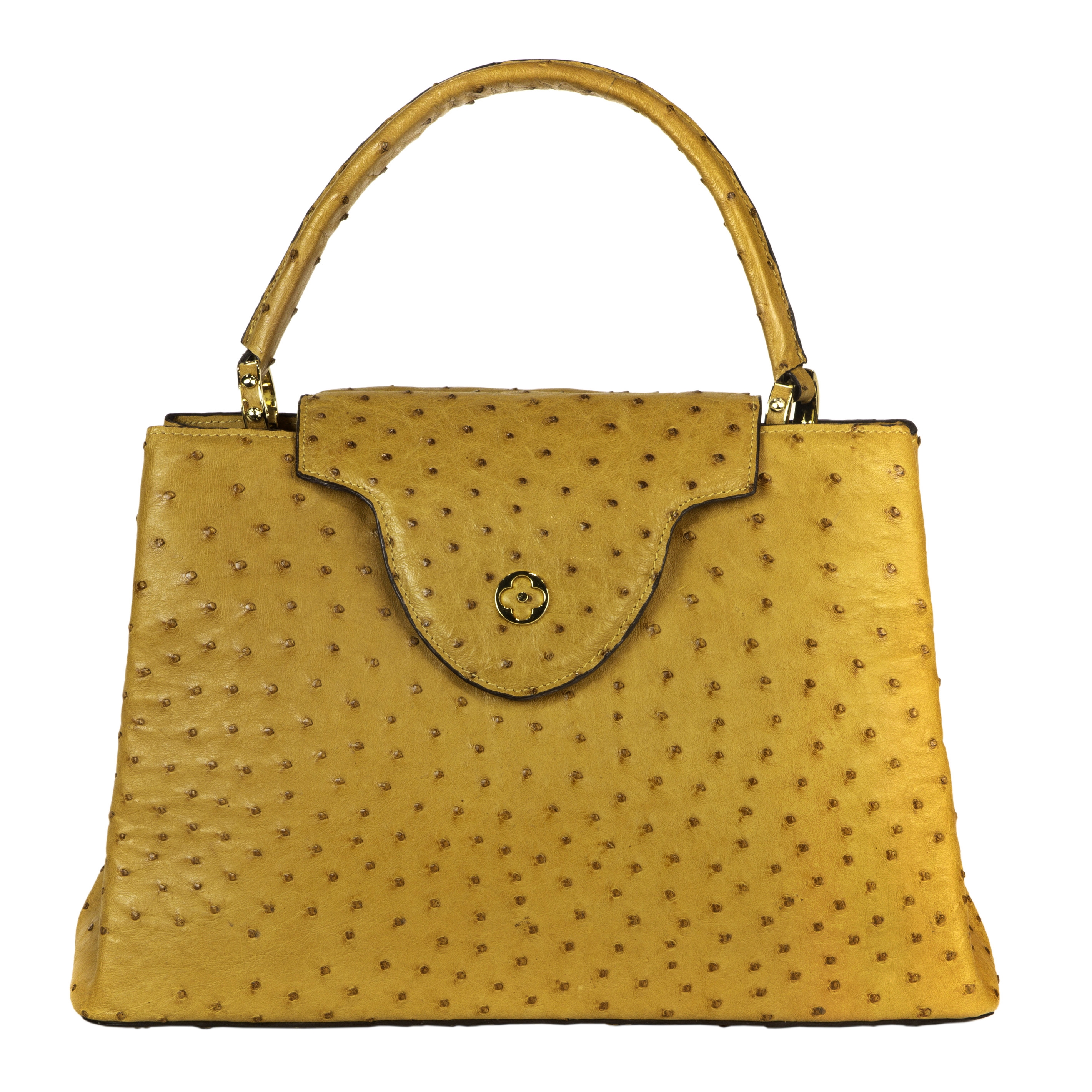 Louis Vuitton Deesse Handbag Ostrich MM at 1stDibs