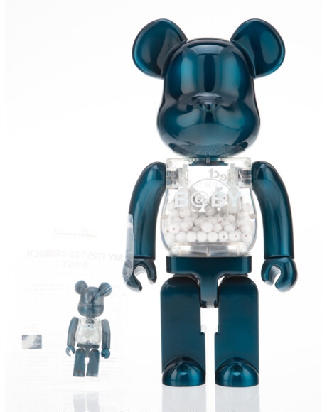 Be@rbrick | My First BE@RBRICK B@by (Pearl Navy Version) 400