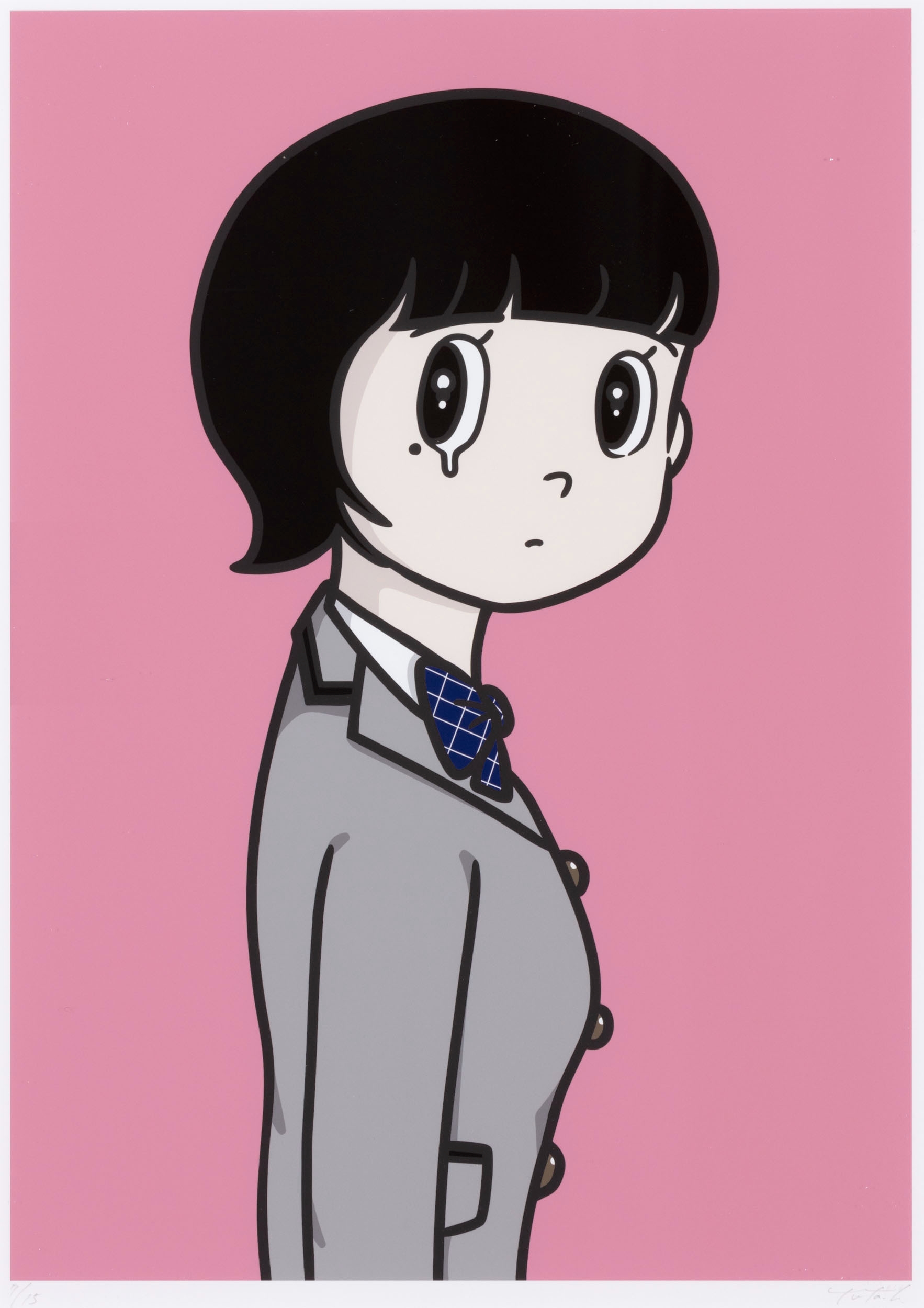 eyewater ver. High school（Blue）ハシヅメユウヤ Yuya Hashizume | Eyewater ver. High School (Pink) (2021) | MutualArt