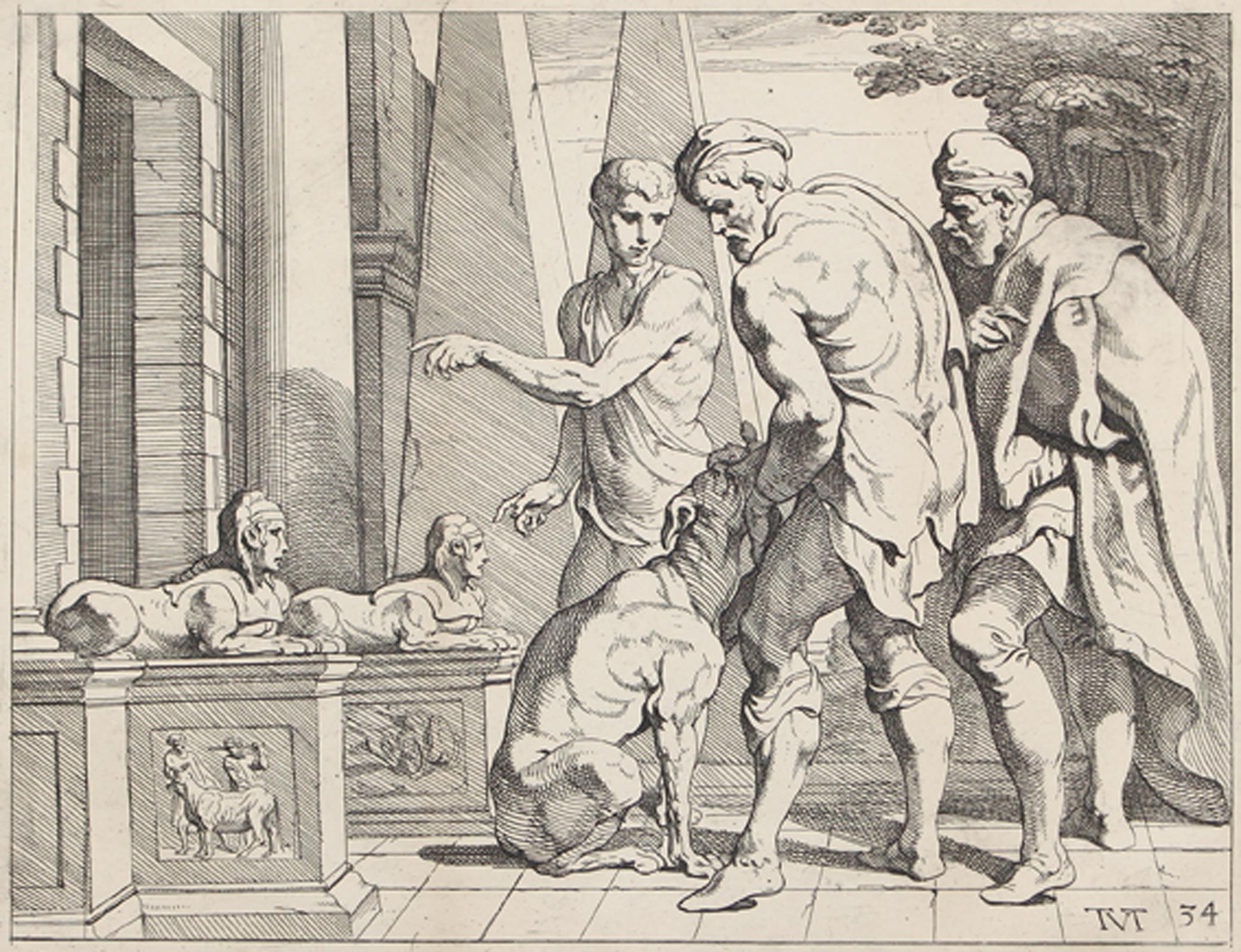 konsulent sortere tælle Theodoor Van Thulden | Odysseus wird von seinen Hund Argos erkannt (1632 -  1633) | MutualArt