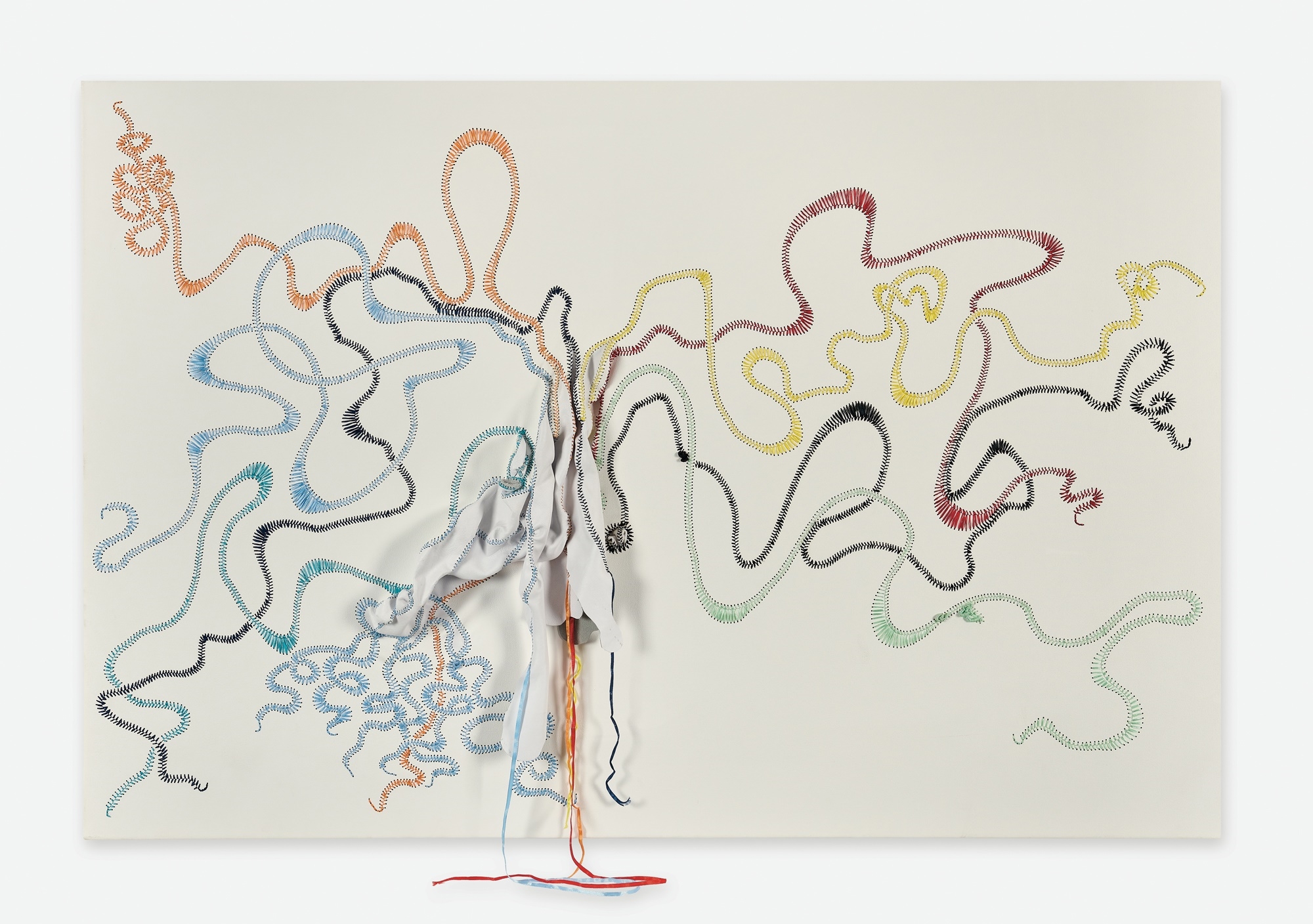 Contemporary artwork detail inspired visual for Intlambo yochulumanco
