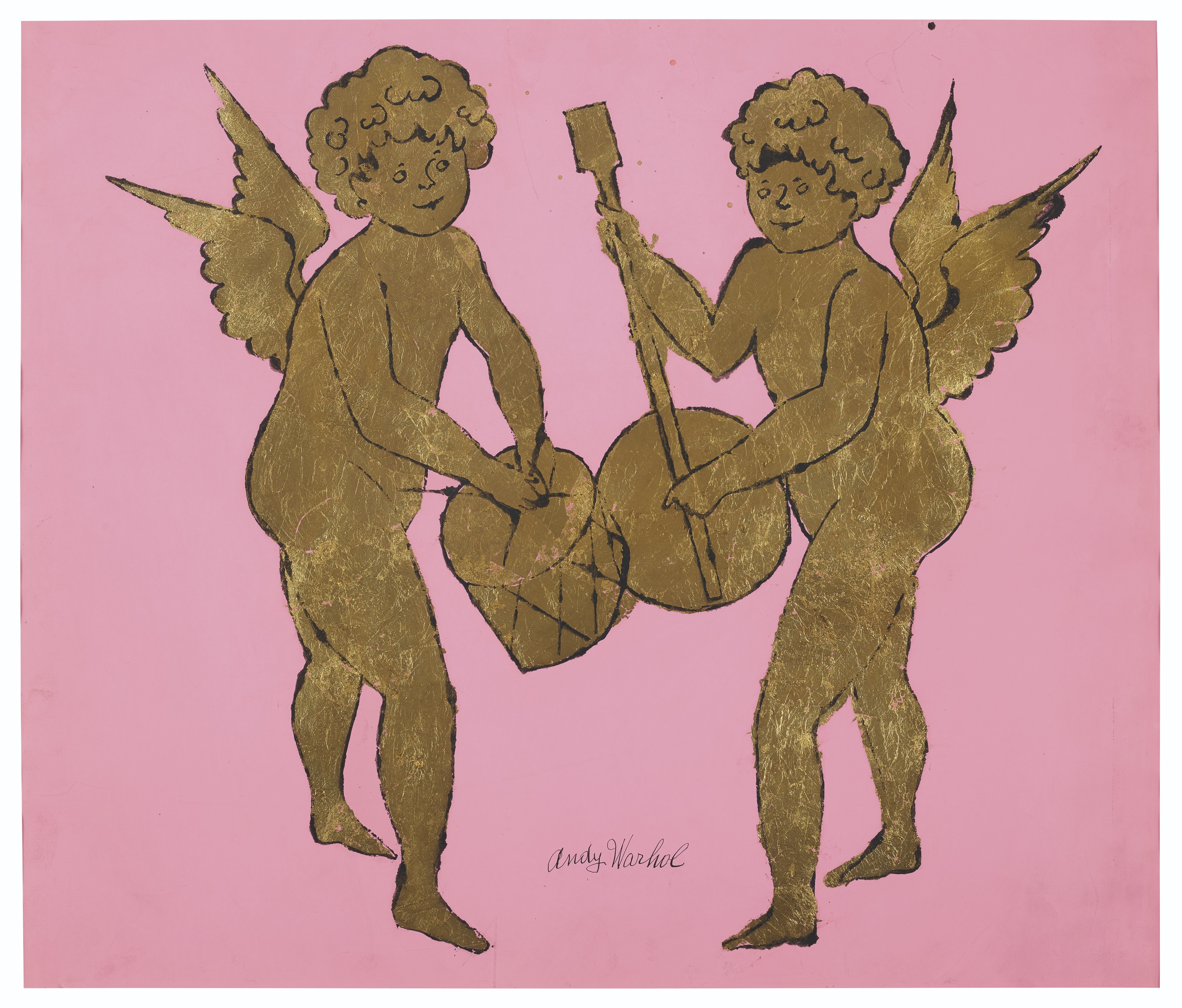Andy Warhol | Angels (ca. 1957) | MutualArt