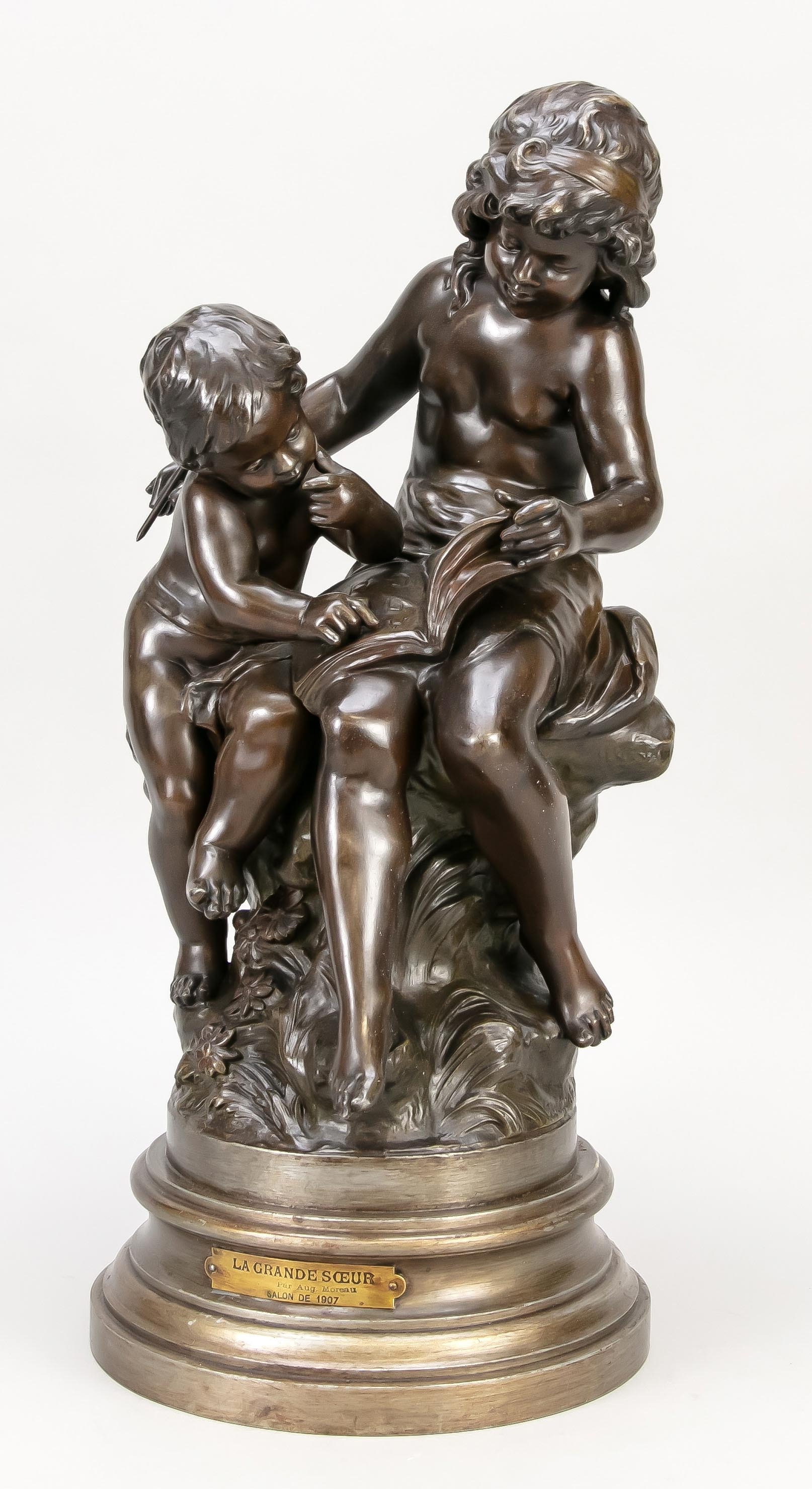 フランス彫刻家オーギュスト・モロー「 LA GRANDE SOEUR Auguste