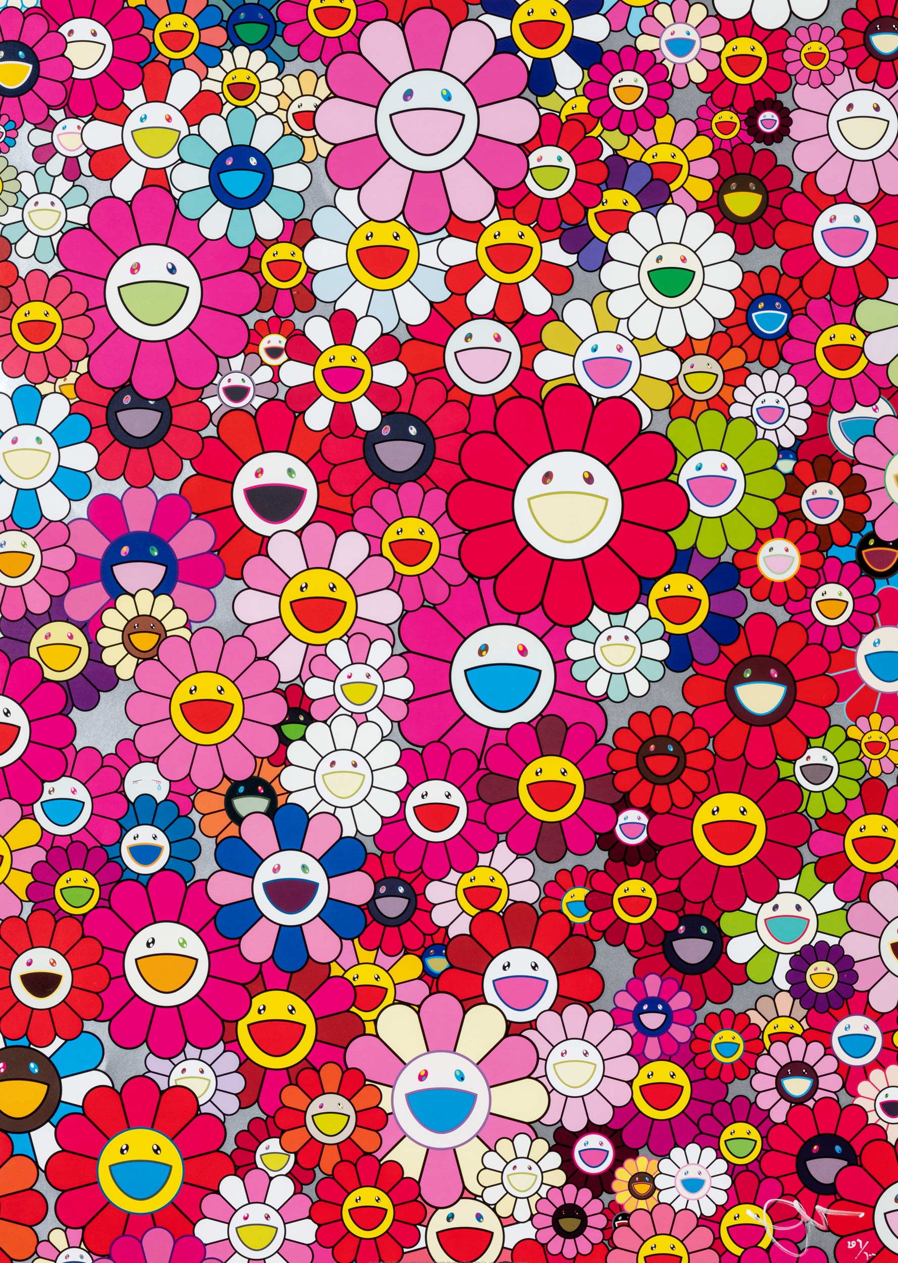 Homage to Takashi Murakami Flowers 3_P | eloit.com