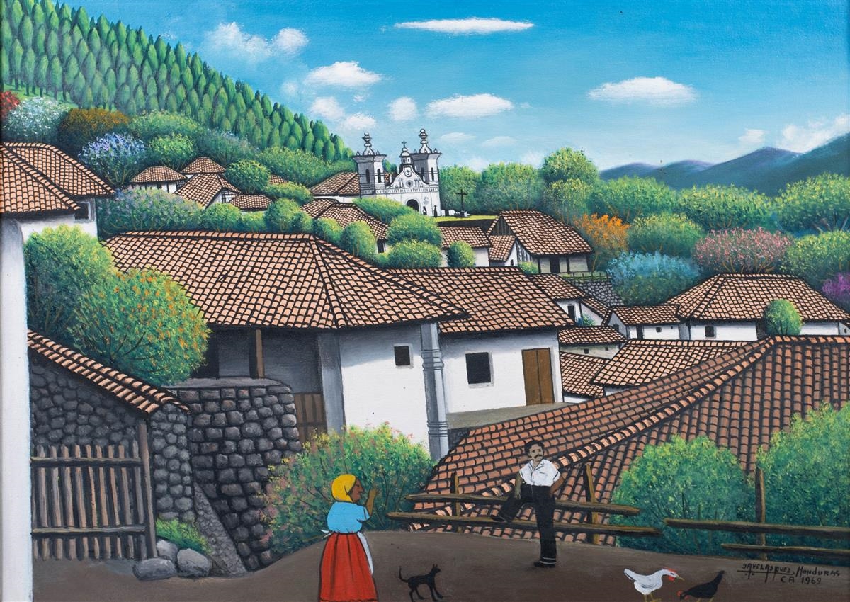 Jose Antonio Velasquez | VIEW OF SAN ANTONIO DE ORIENTE (ca. 1969