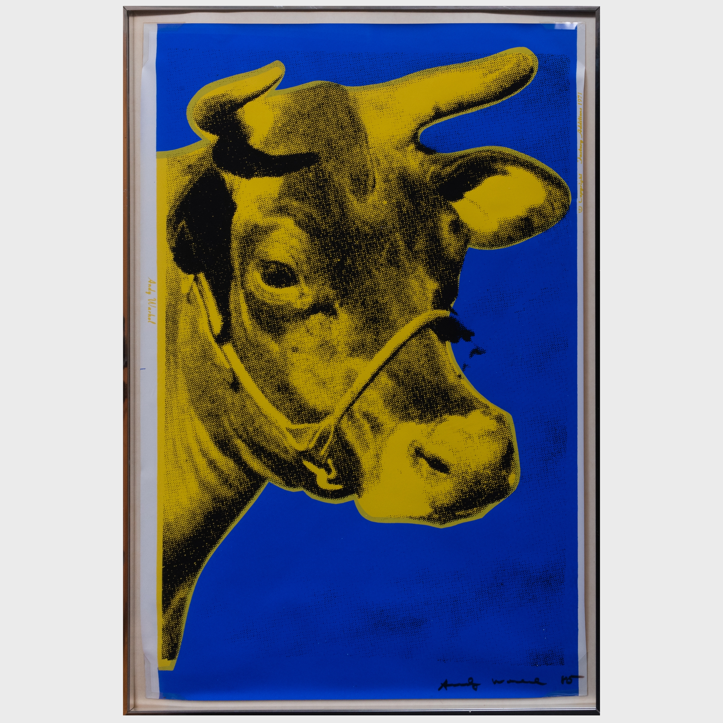 90s Andy Warhol Cow Wallpaper Shirt