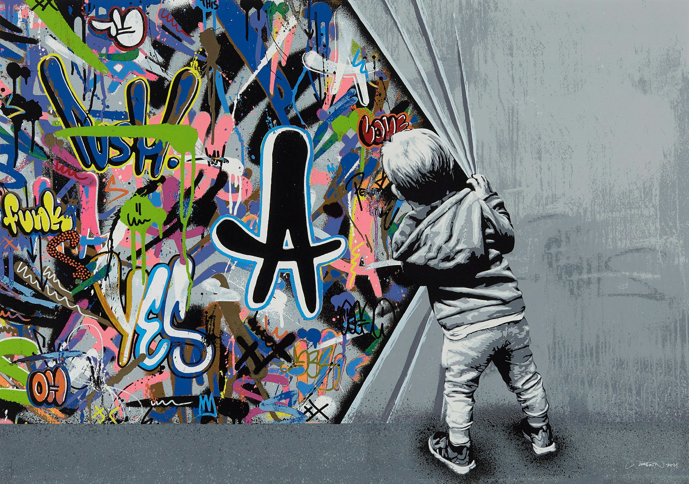 Martin Whatson | Beyond the wall (2021) | MutualArt
