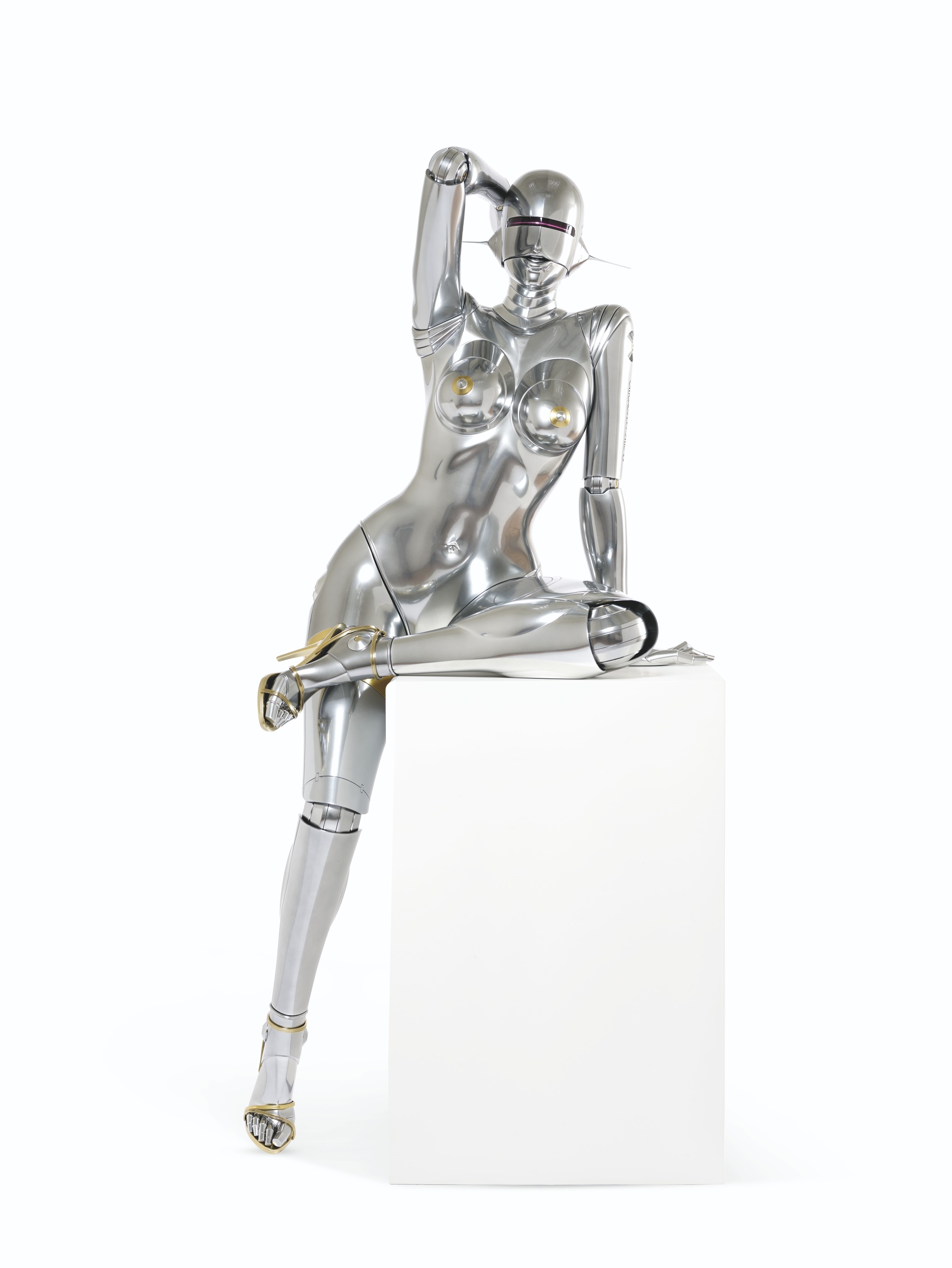 Hajime Sorayama | Sexy Robot, Life Size Seating Model B | MutualArt