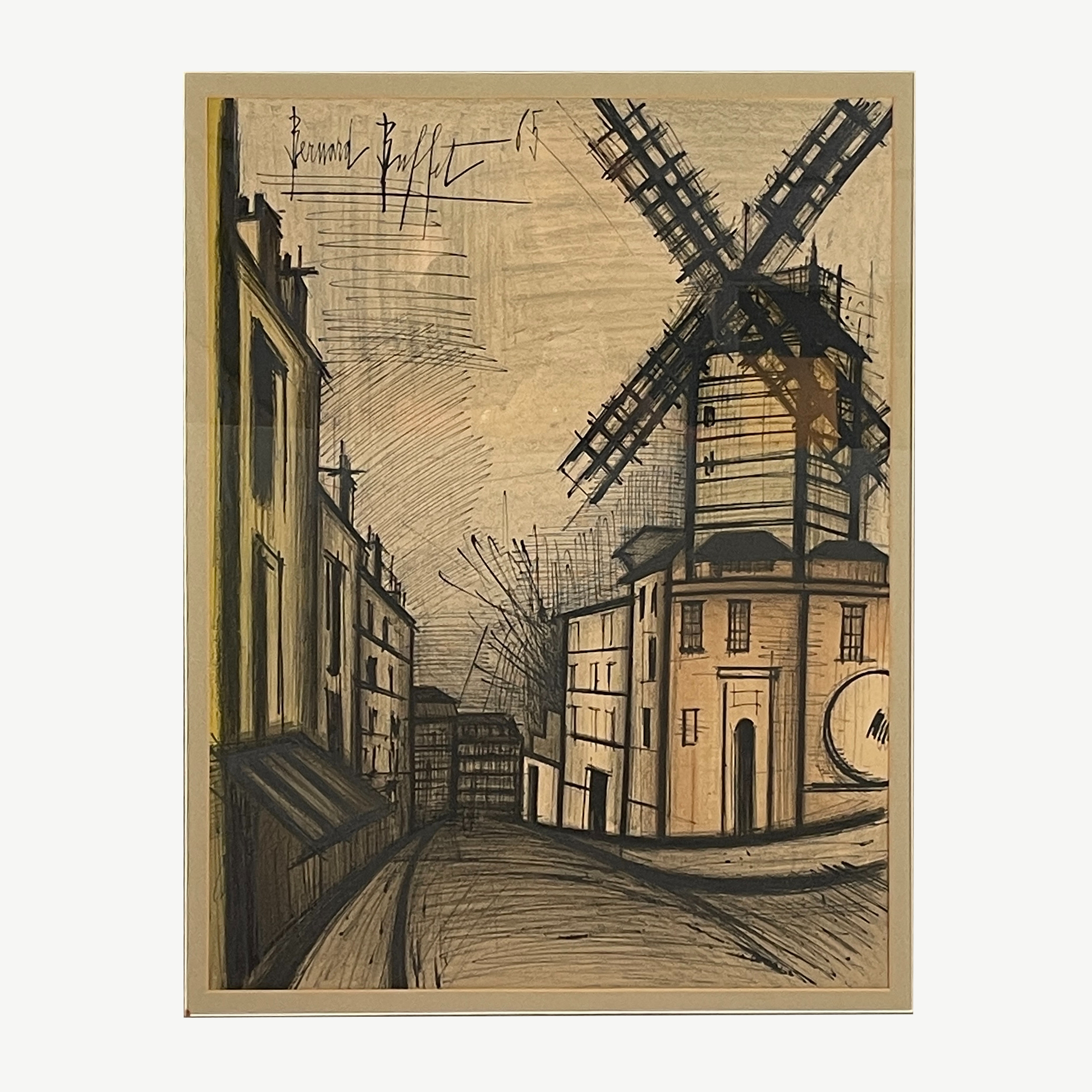 de Montmartre ベルナール・ビュッフェ、Le Sacre-coeur | ベルナール