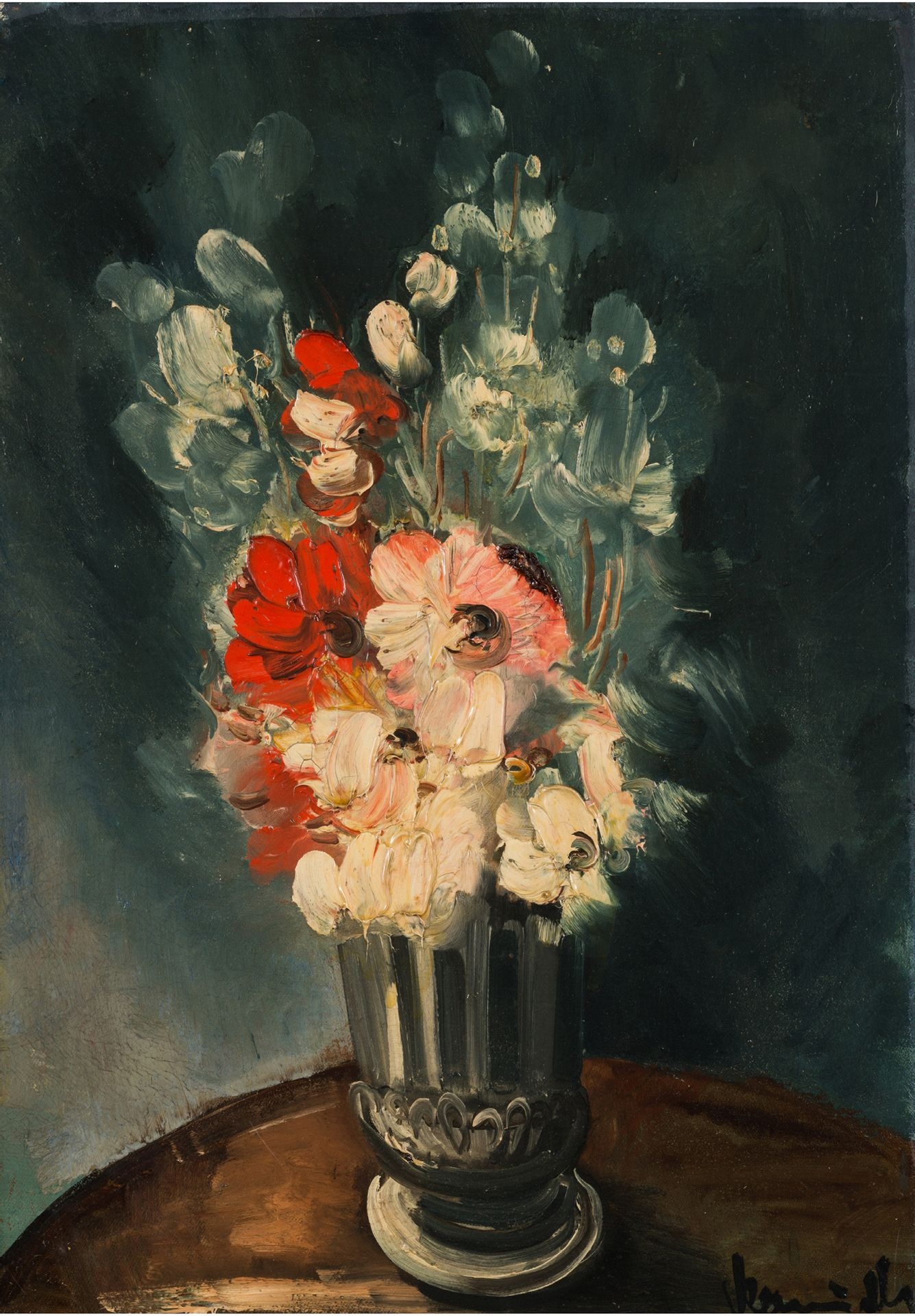 MAURICE DE VLAMINCK、BOUQUET DE FLEURS Maurice de Vlaminck, Bouquet de fleurs (Bouquet of Flowers
