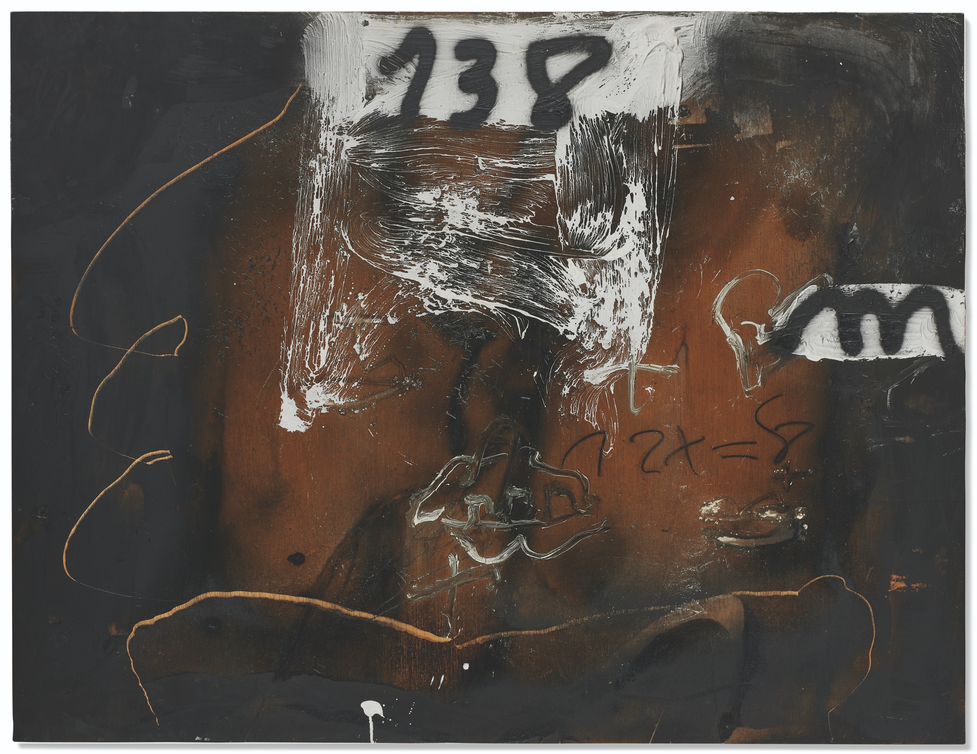 Antoni Tàpies in Print Antoni Tapies Lithograph Gran X For Sale I ARTEDIO