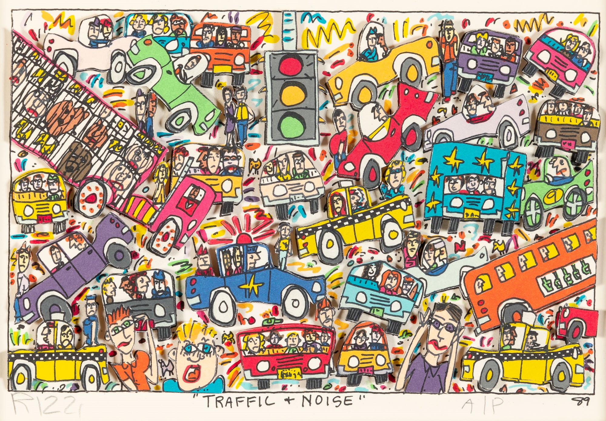 JAMES REZZI ジェームス・リジィ TRAFFIC+NOISE